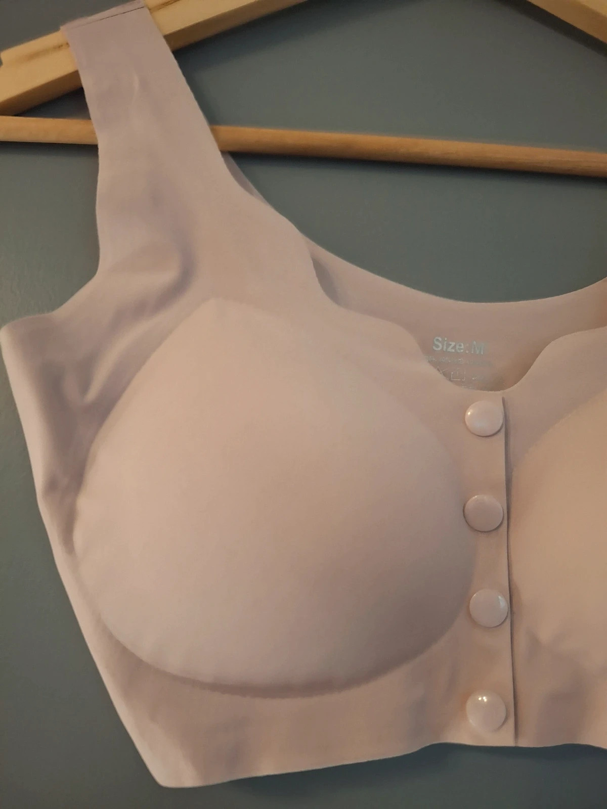 Bralette invisible sans couture seconde peau pression – Hana – taille 90B 2