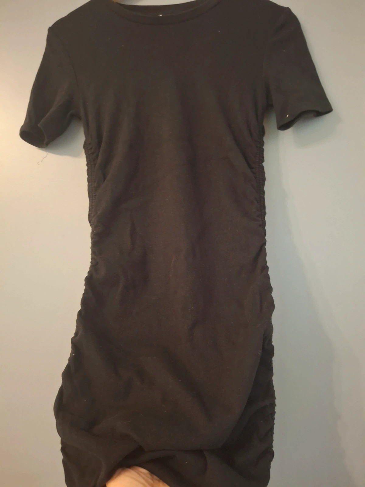 Robe noire Coupe ajustable près du corps Zara
