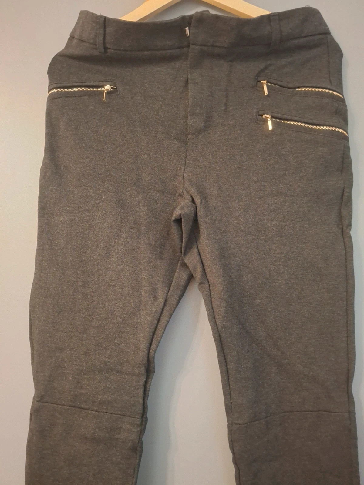 Pantalon jegging taille haute Kiabi
