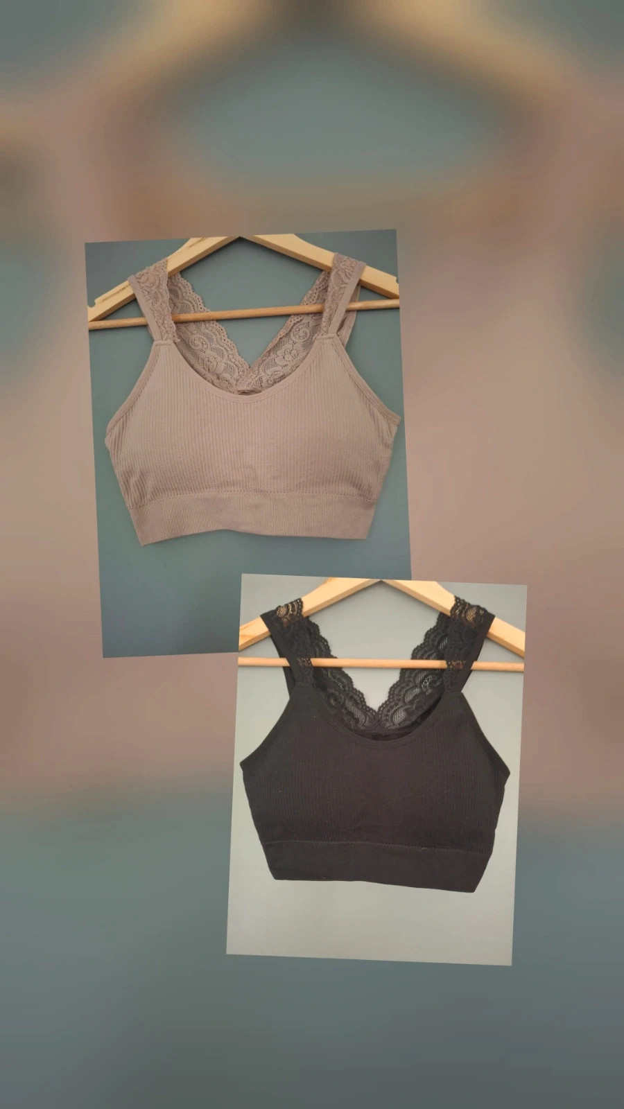 Brassière micro fibres par 2 femme tendance
