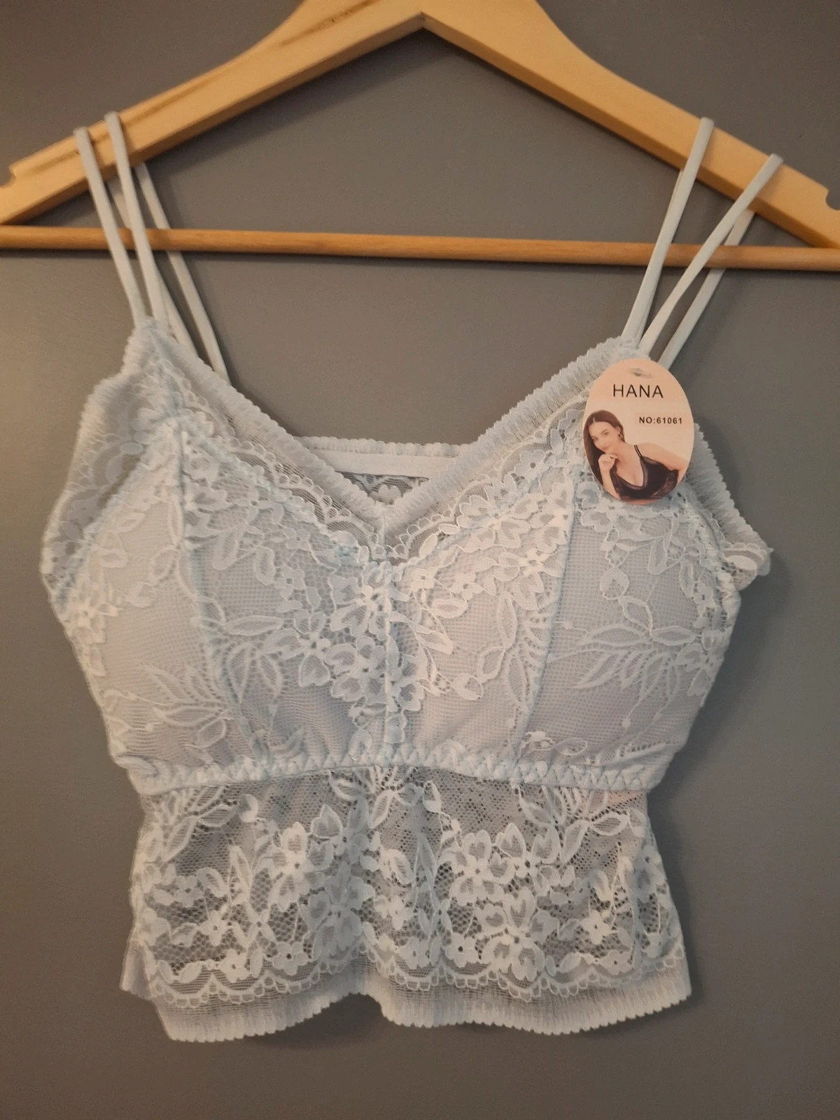 Set lingerie dentelle 2 bralettes bretelles double élastique – Ouno – taille L / 40 / 12 2