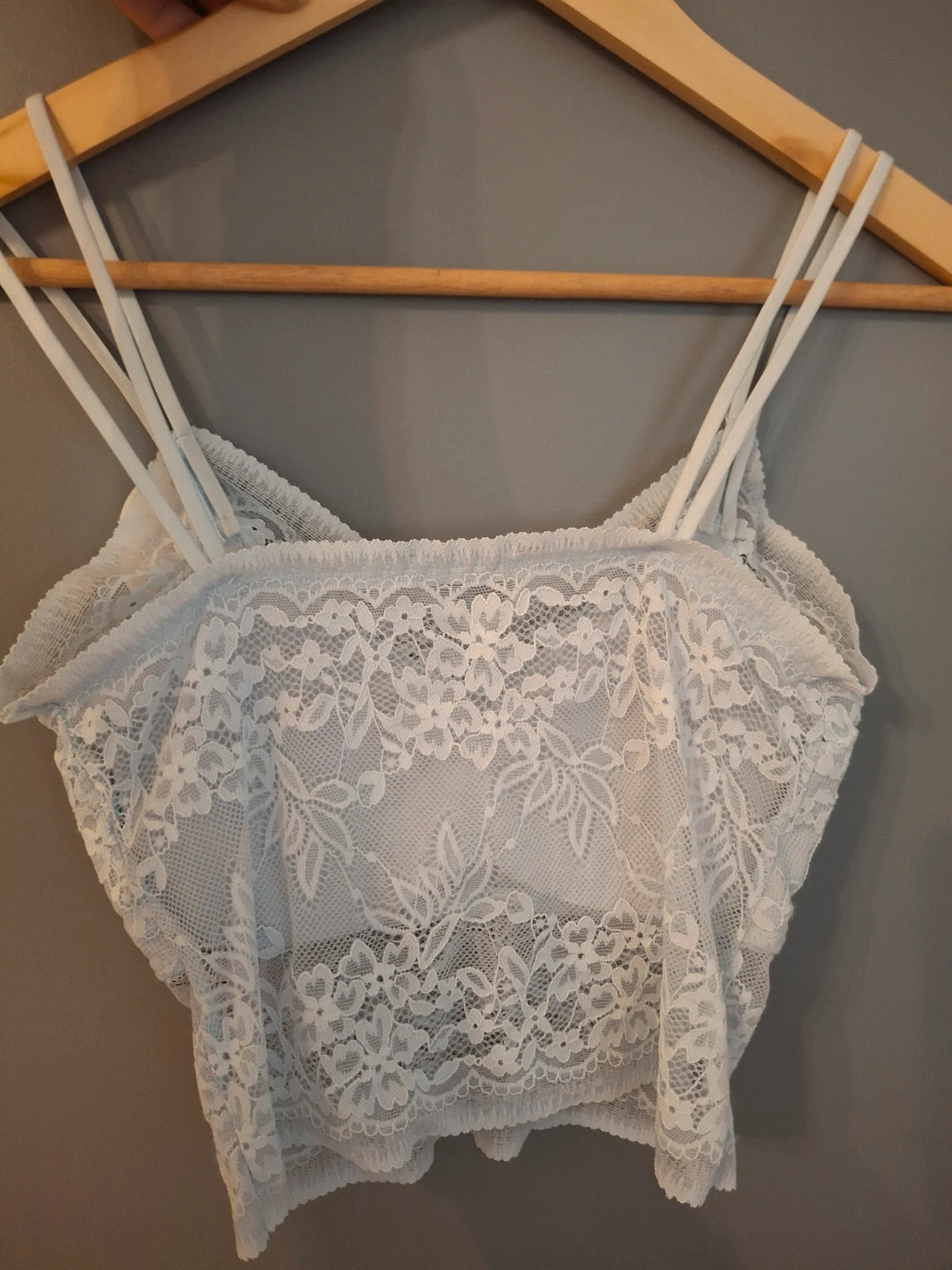 Set lingerie dentelle 2 bralettes bretelles double élastique – Ouno – taille L / 40 / 12 5