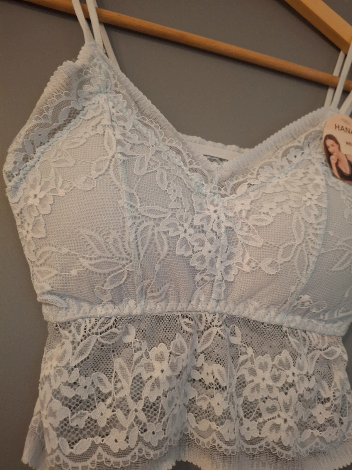 Set lingerie dentelle 2 bralettes bretelles double élastique – Ouno – taille L / 40 / 12 4