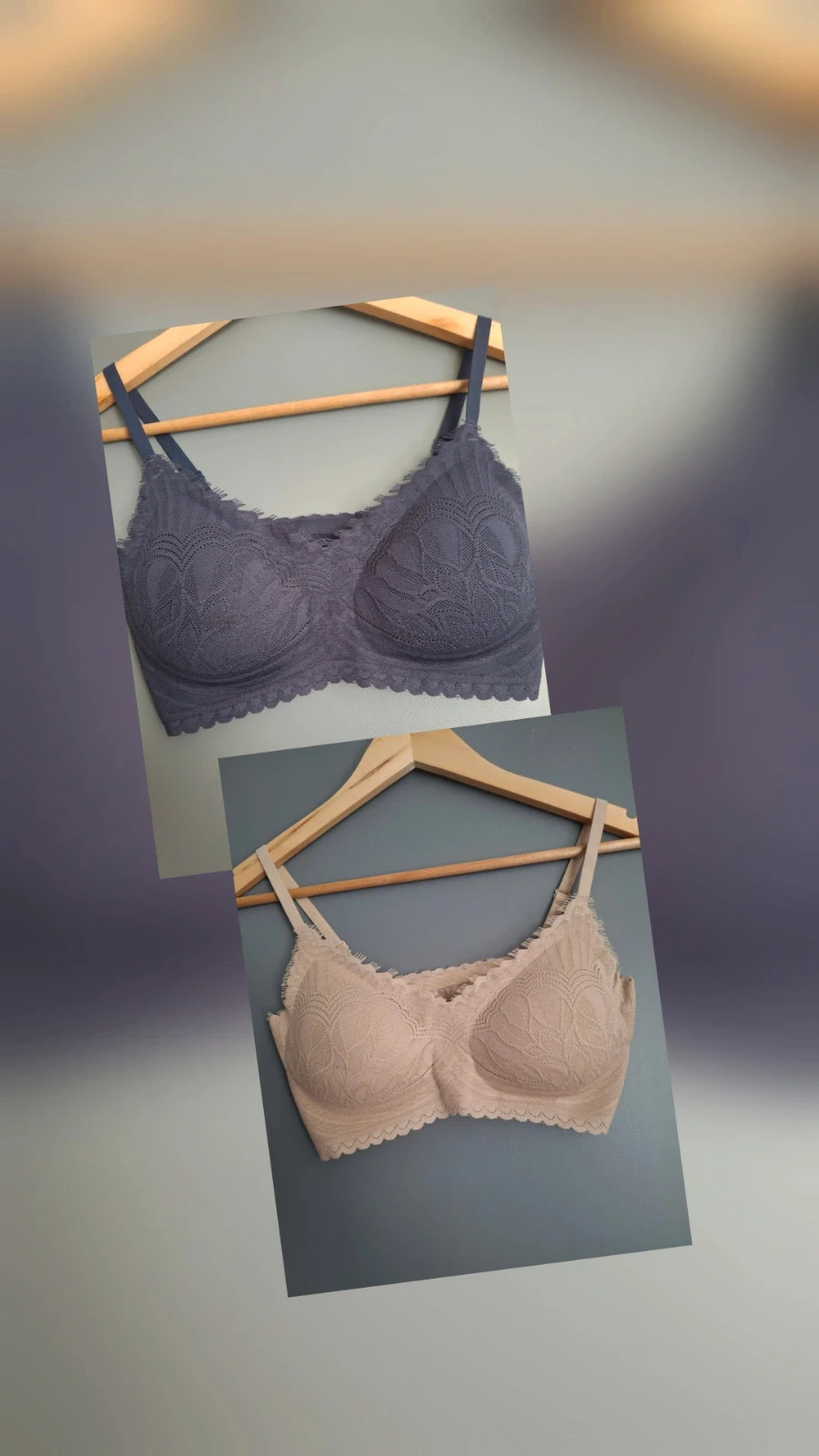 Set lingerie invisible sans couture seconde peau