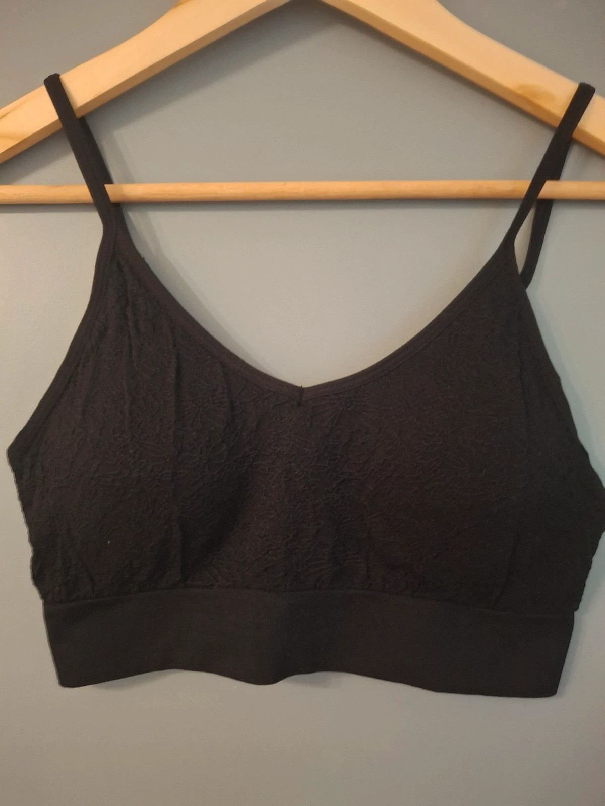 Lot 2 brassière micro fibres noire et bleu turquoise – Ouno – taille 90B 5