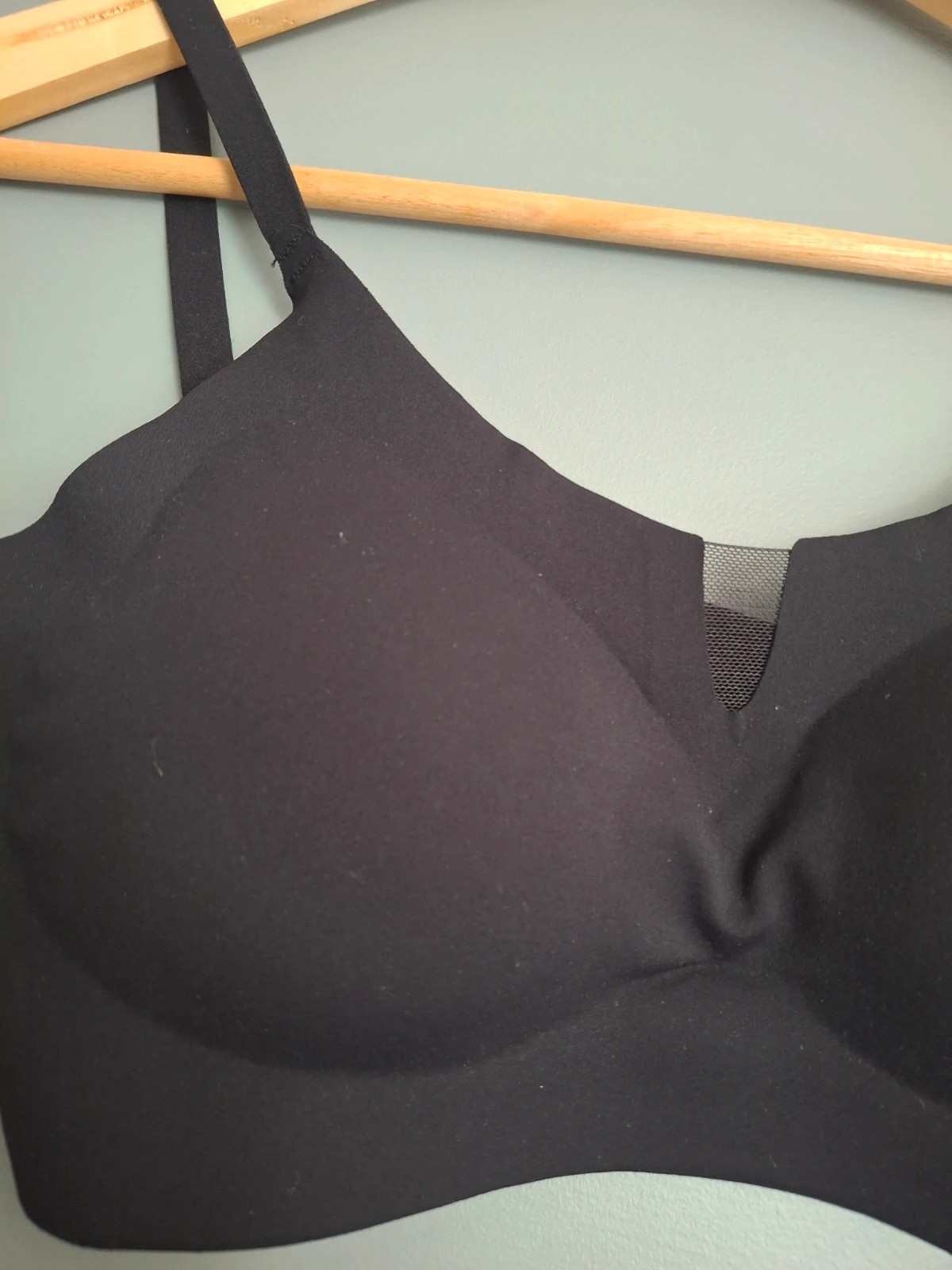 Set lingerie de 3 brassiere invisible sans couture Noire – Ancona – taille 90B 3