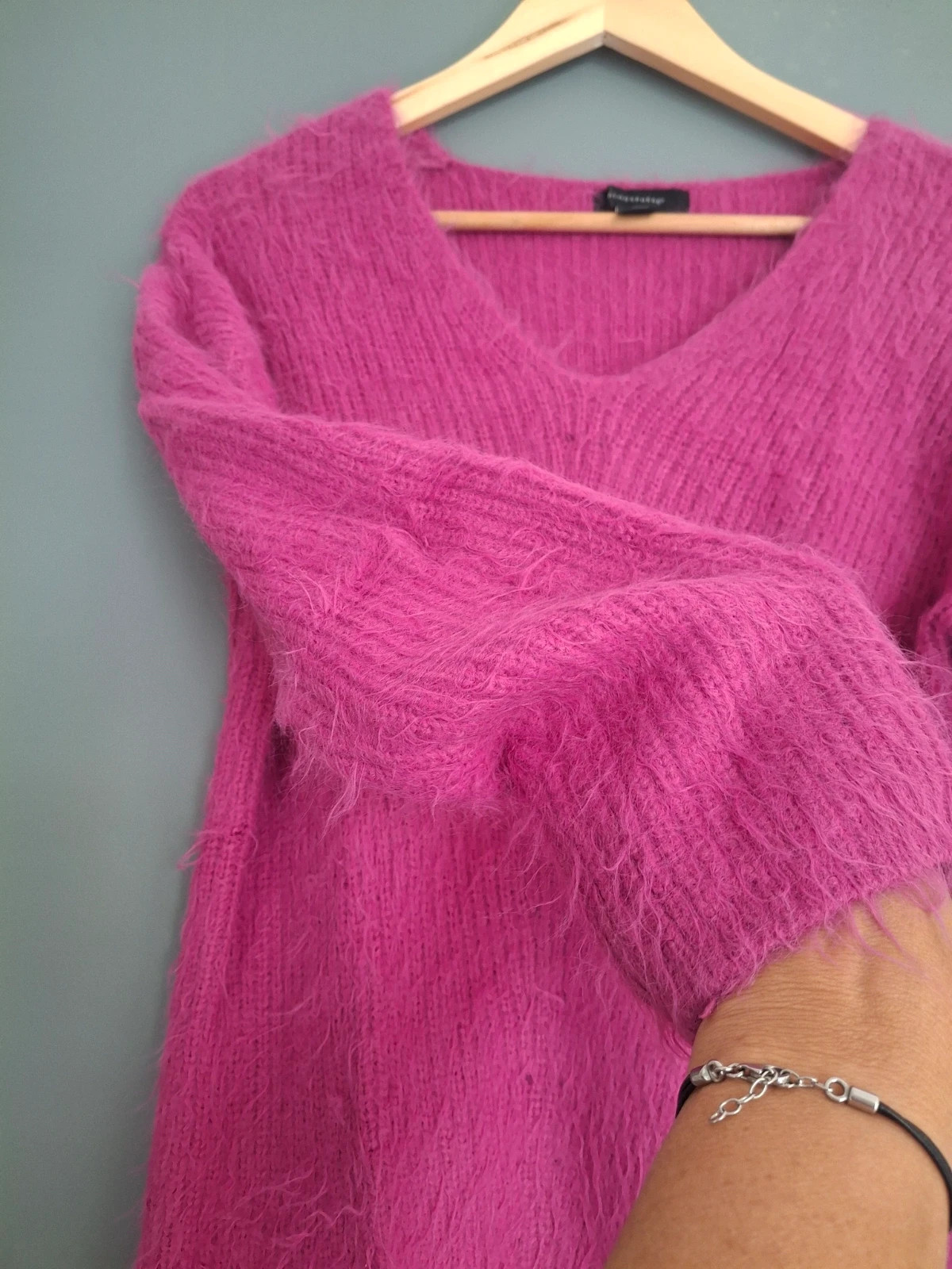 Pull rose fuchsia tendance et intemporel – Atmosphere – taille L / 40 / 12 4
