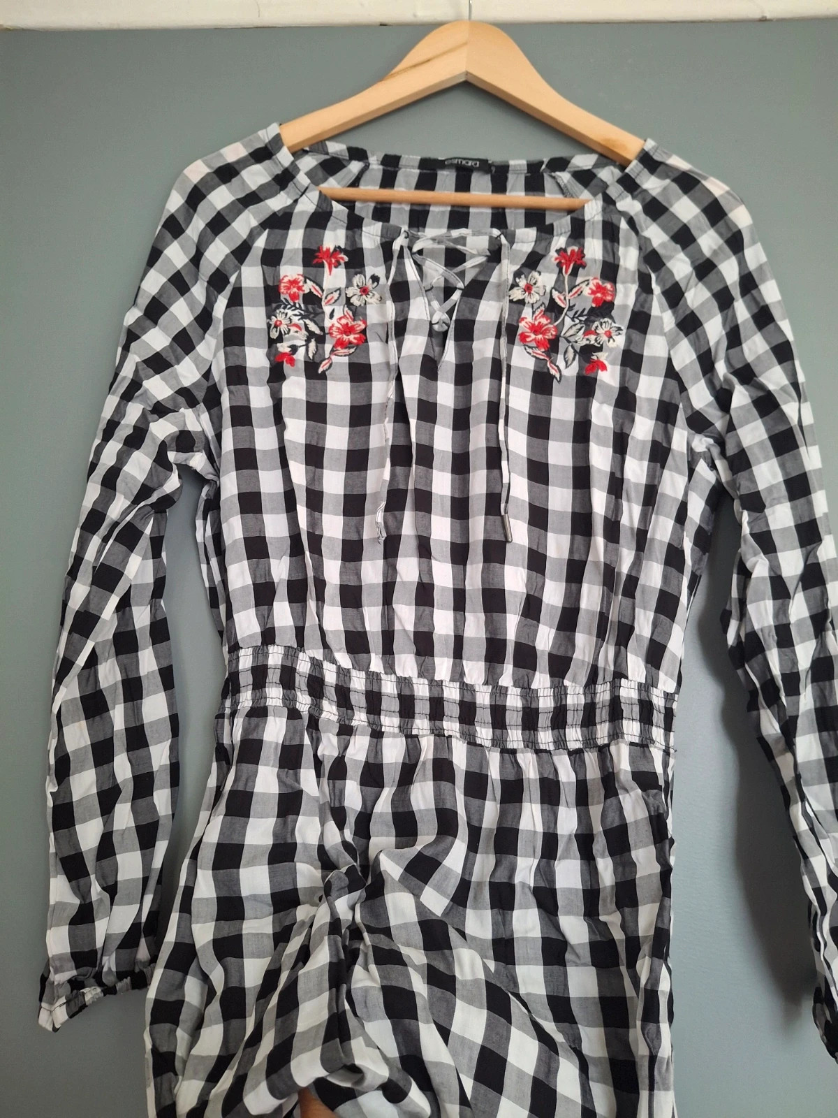 Robe manches longues style Vichy – Esmara – taille XL / 42 / 14 4