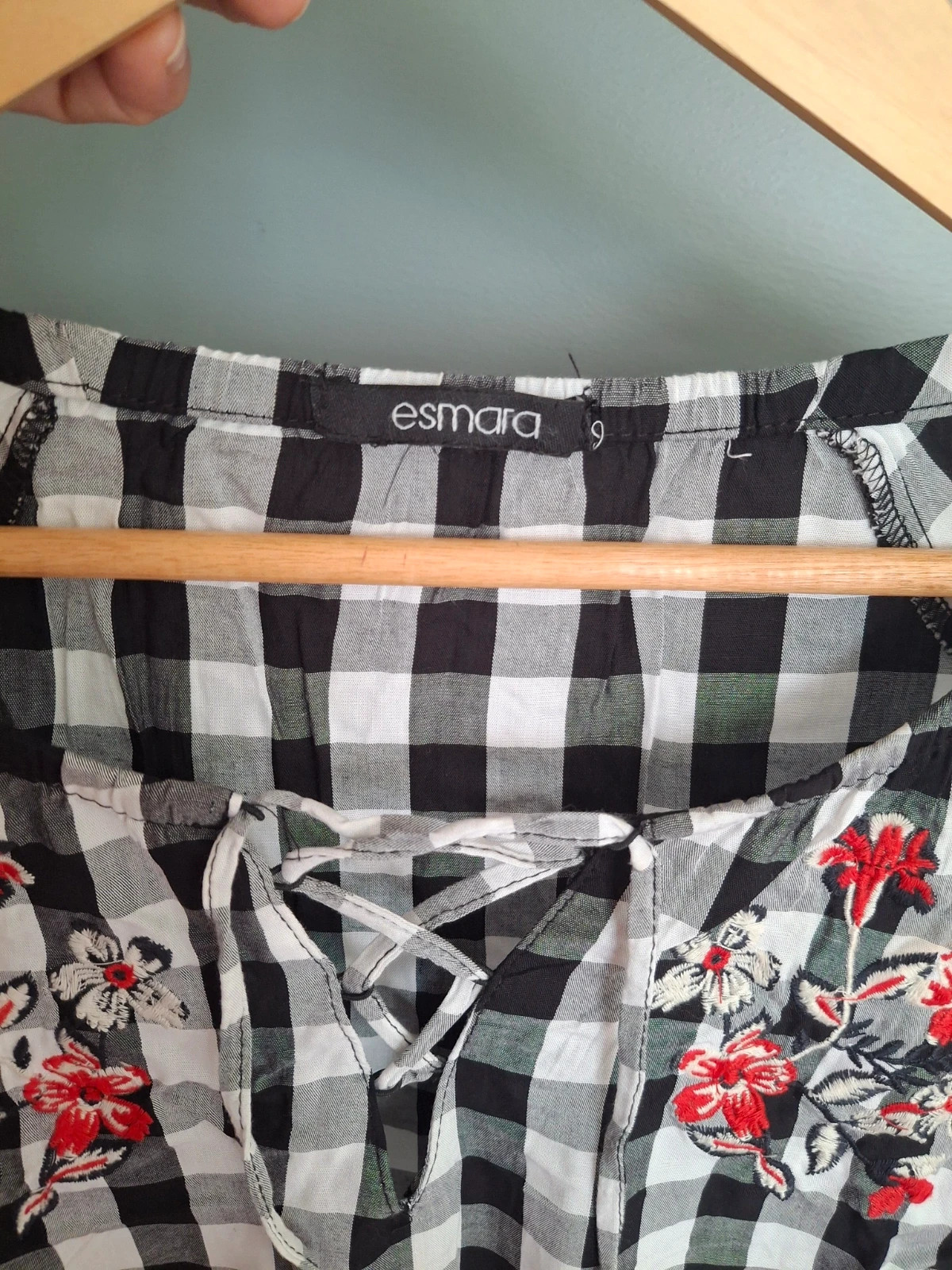 Robe manches longues style Vichy – Esmara – taille XL / 42 / 14 5