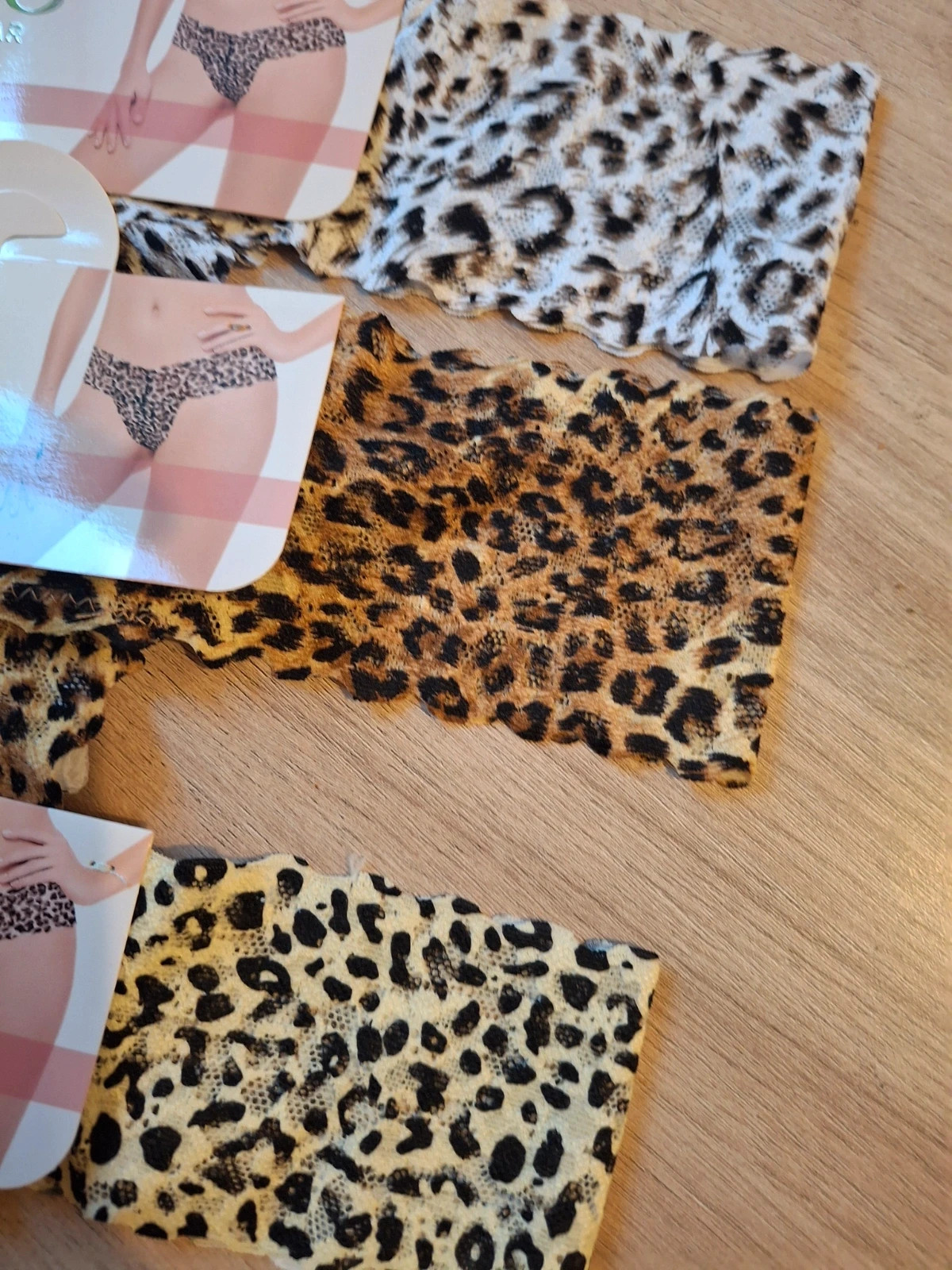 Set lingerie invisible seconde peau Animal Print – Ouno – taille S / 36 / 8 3