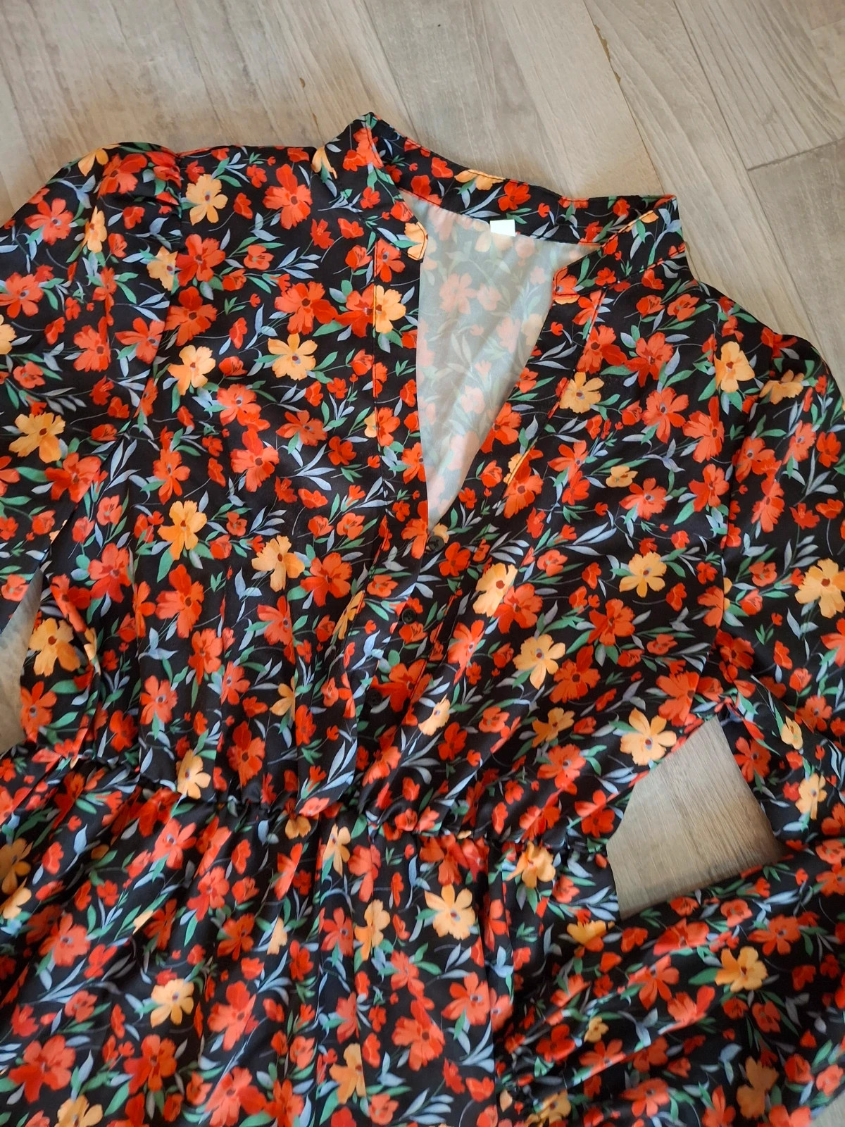 Robe coloré manches longues Shein – Shein – taille L / 40 / 12 2