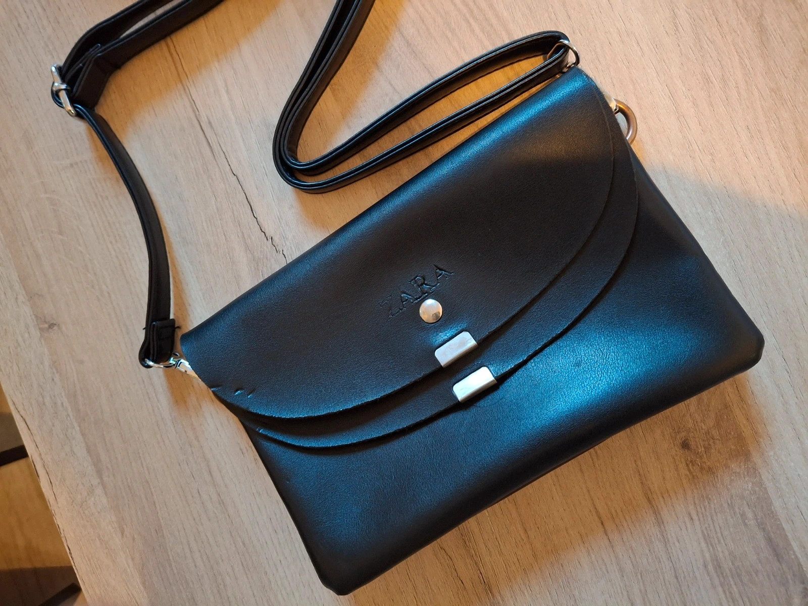 Petit sac a main Zara style vintage avec bandoulière