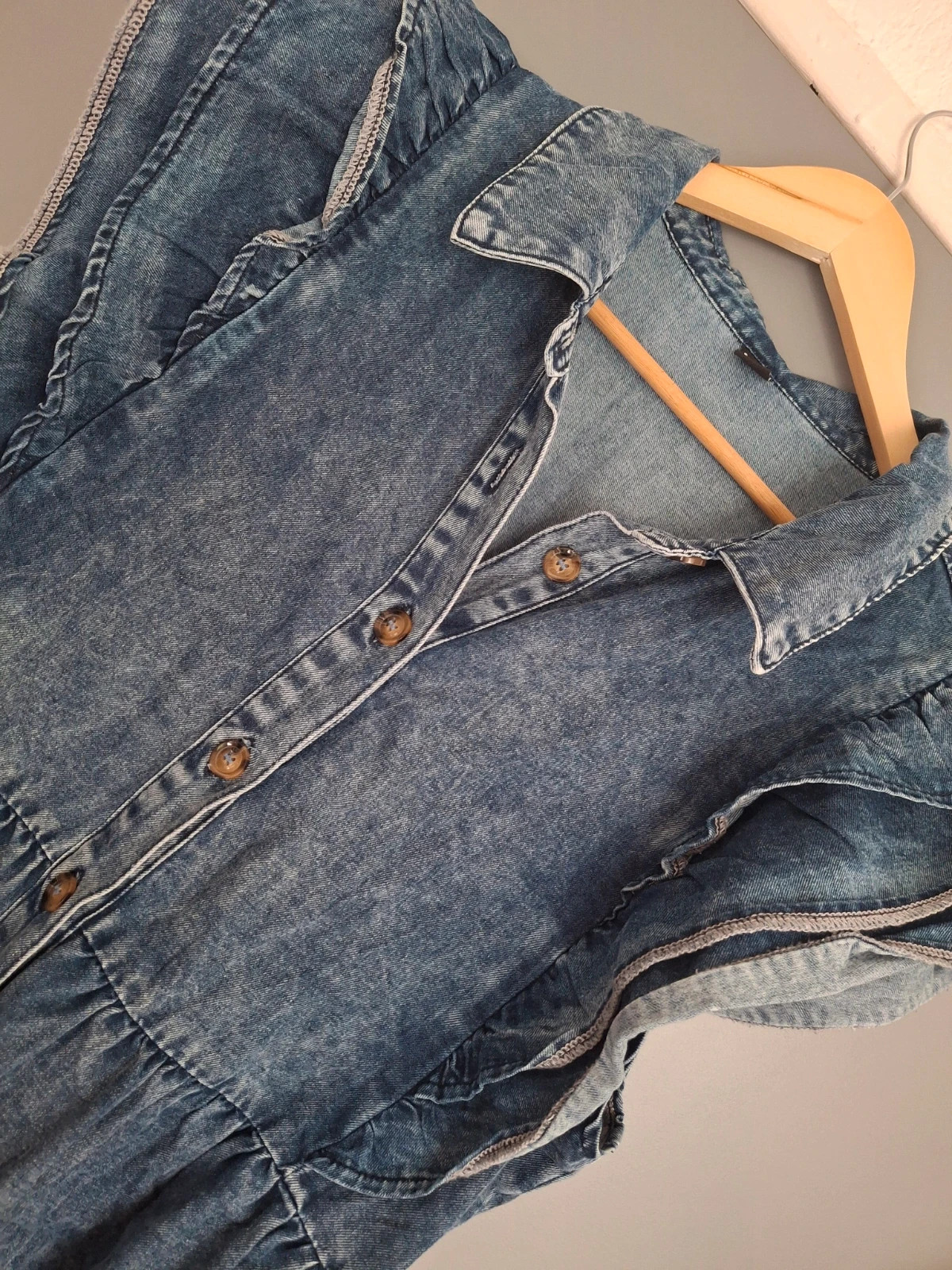 Robe en jean bleu clair tendance et intemporel – Shein – taille XL / 42 / 14 5
