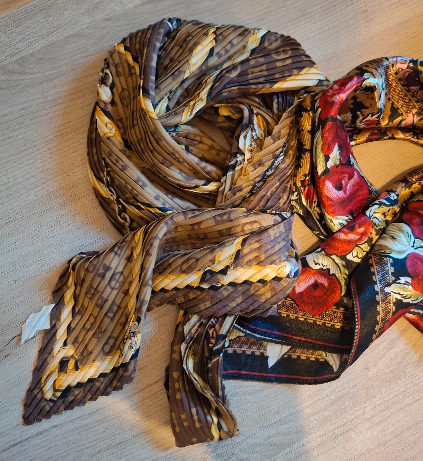 Lot foulard effet soie style et fashion – boutique indépendante 2