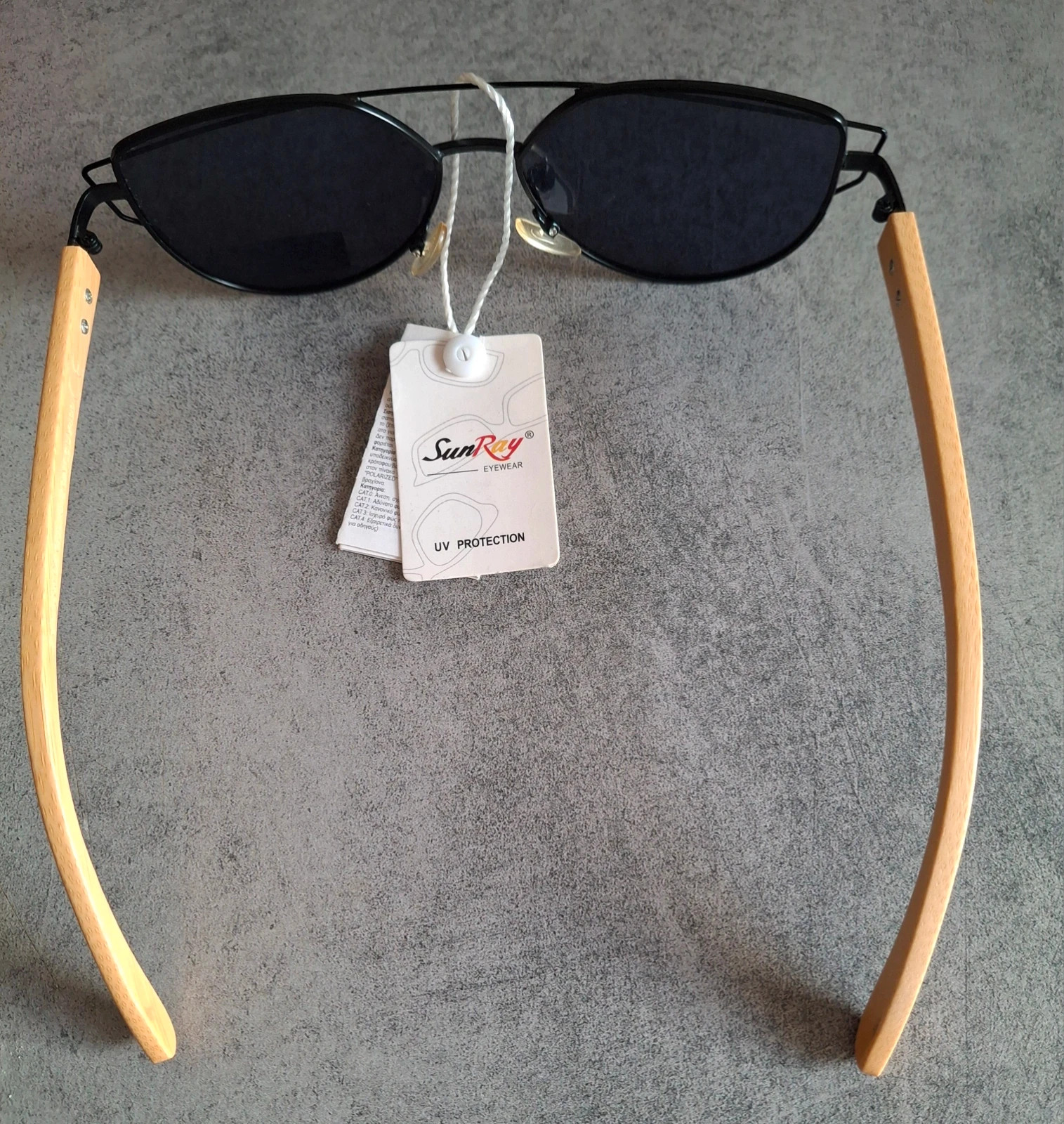 Lunettes de soleil tendance intemporel avec Bois – Sun 4