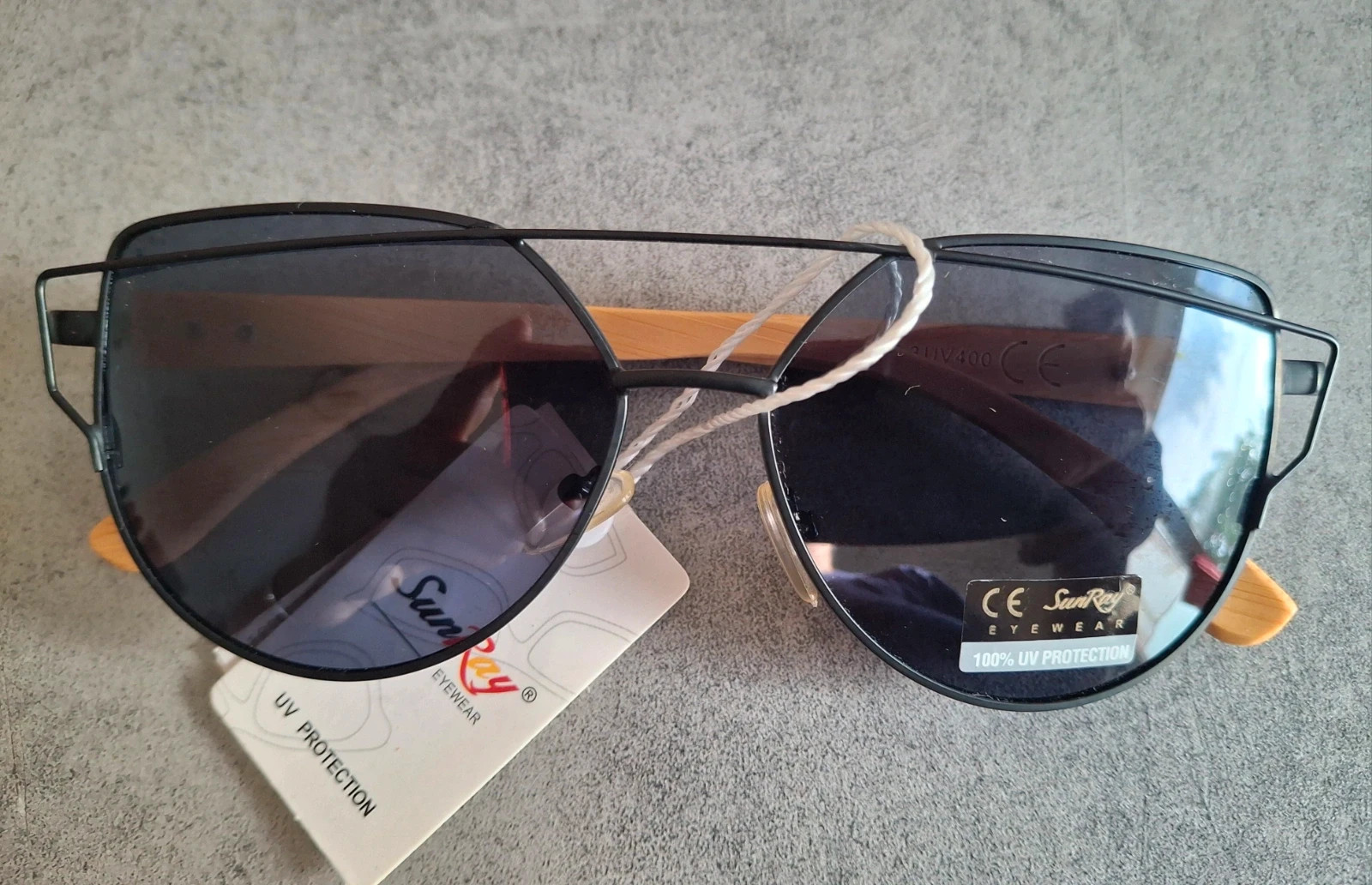 Lunettes de soleil tendance intemporel avec Bois – Sun 2