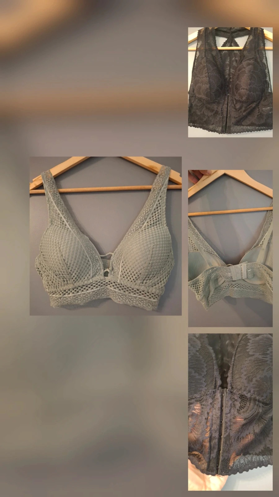 Set lingerie dentelle bustier Femme tendance