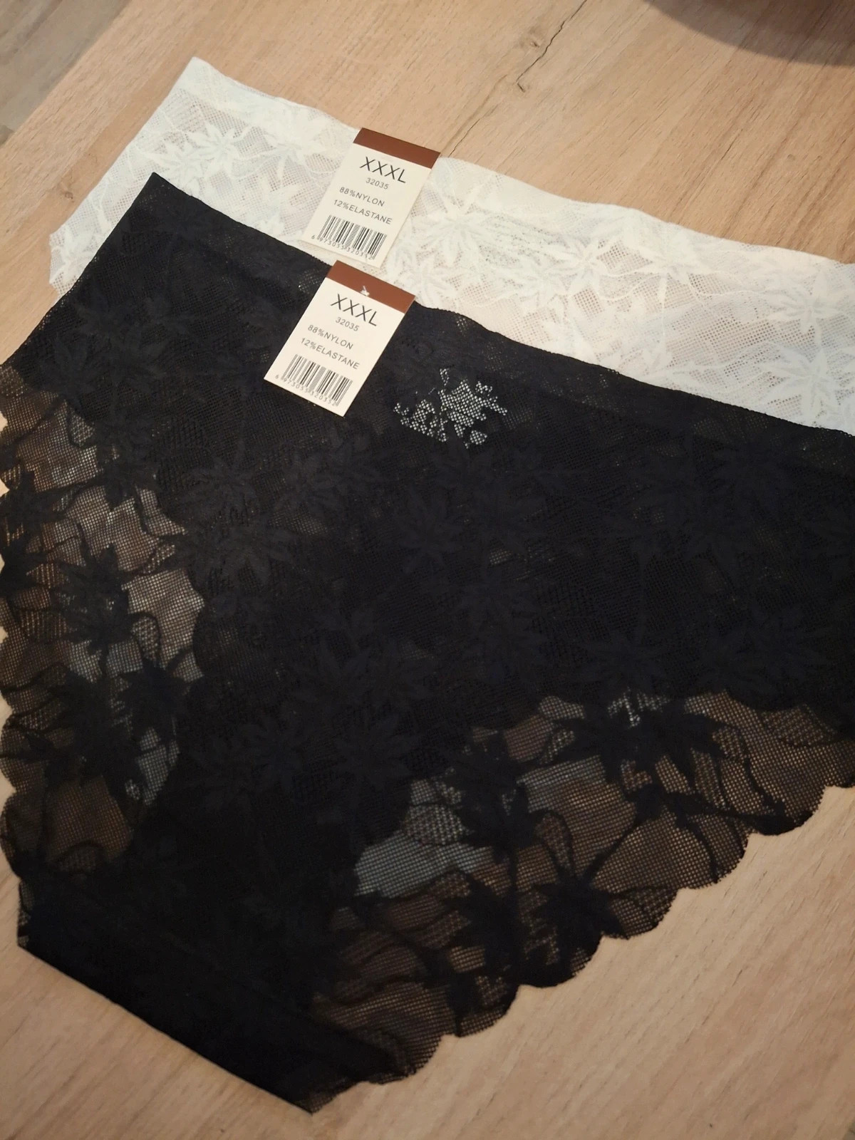 Set lingerie invisible sans couture seconde peau dentelle – Ancona – taille XXXL / 46 / 18 2