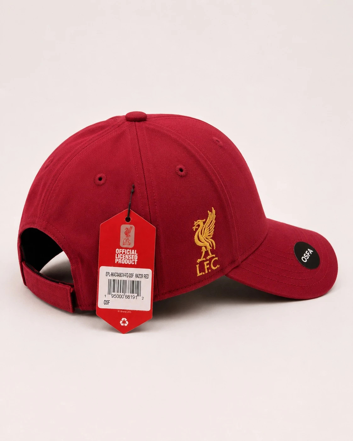 Gorra oficial Liverpool FC roja – Liverpool – taille Taille unique 5