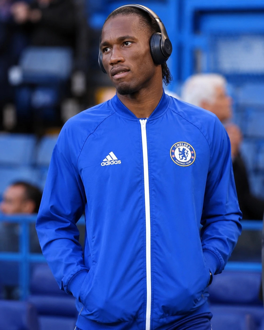 Adidas Chelsea FC Anthem Jacket | Colección Oficial – adidas – taille L 4