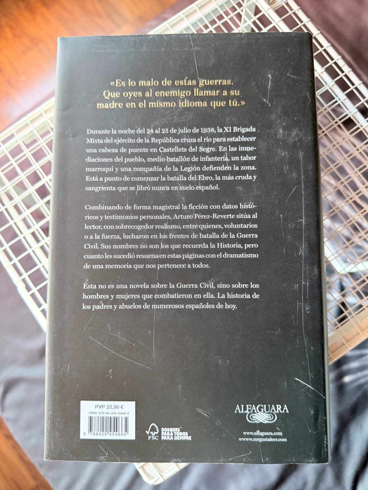Línea de fuego – Arturo Pérez-Reverte 3