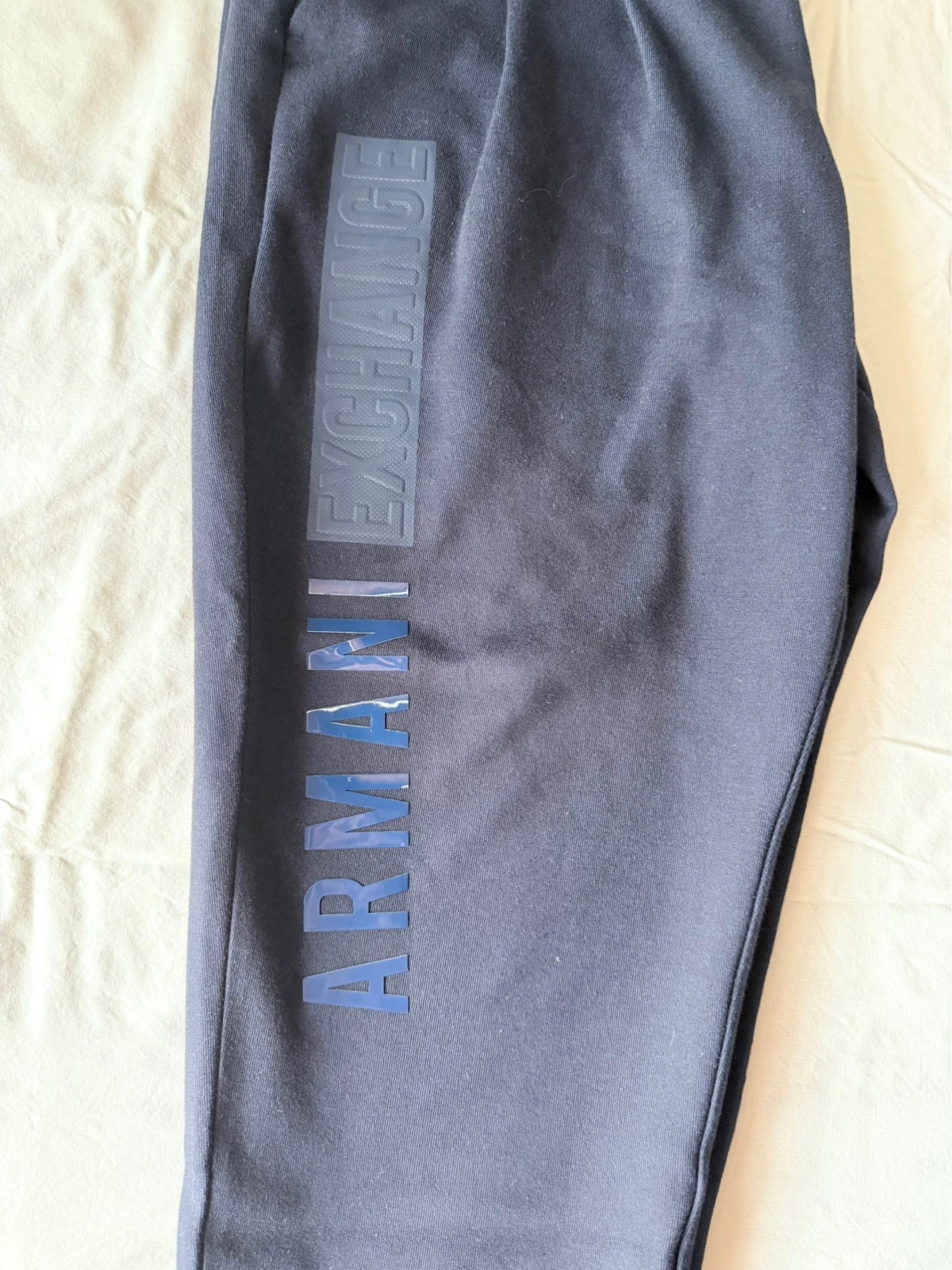 Armani Exchange | Pantalón azul marino premium con logo – Armani Exchange – taille XL 5