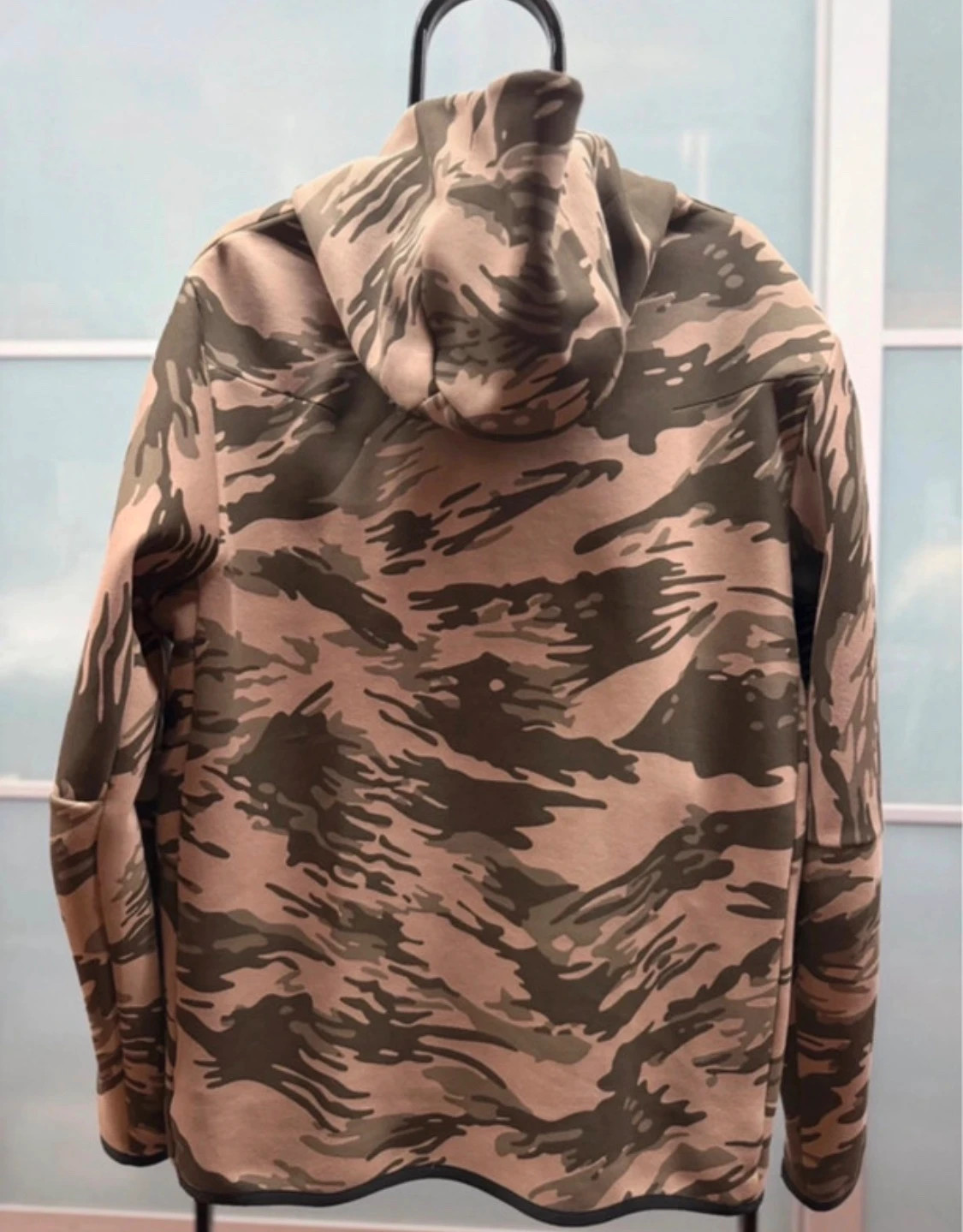 Nike Tech Fleece Desert Green Camo Full Zip – Nike – taille L 4