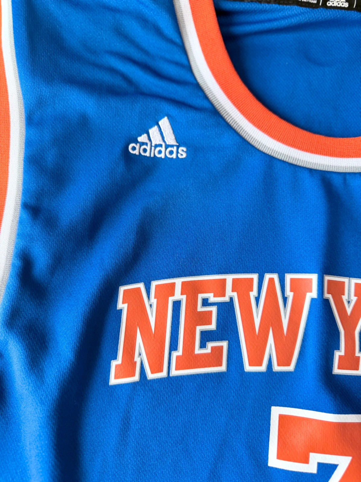 ulo: Adidas Swingman New York Knicks Carmelo Anthony #7 NBA Jersey L – adidas – taille L 3