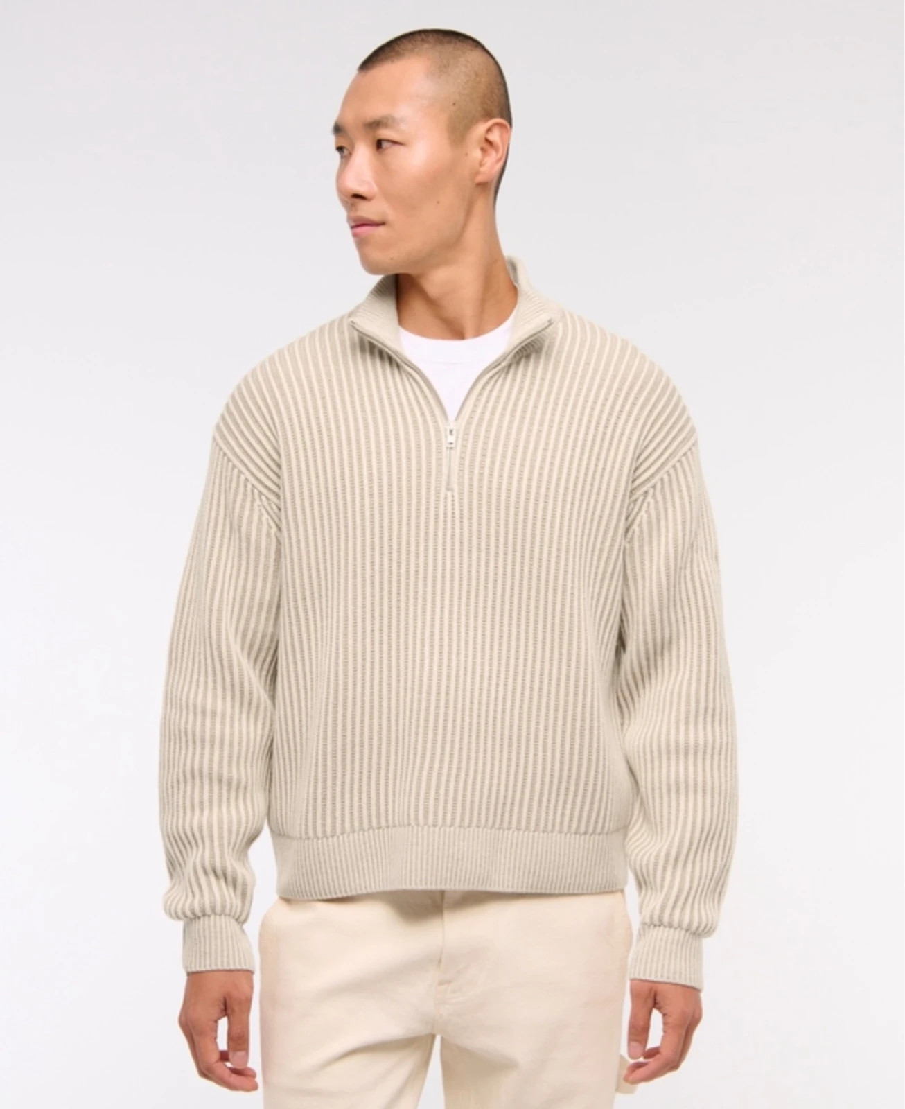 Abercrombie & Fitch Icon Quarter-Zip Sweater | Nuevo con etiquetas | XL Tall – Abercrombie & Fitch – taille XL 2