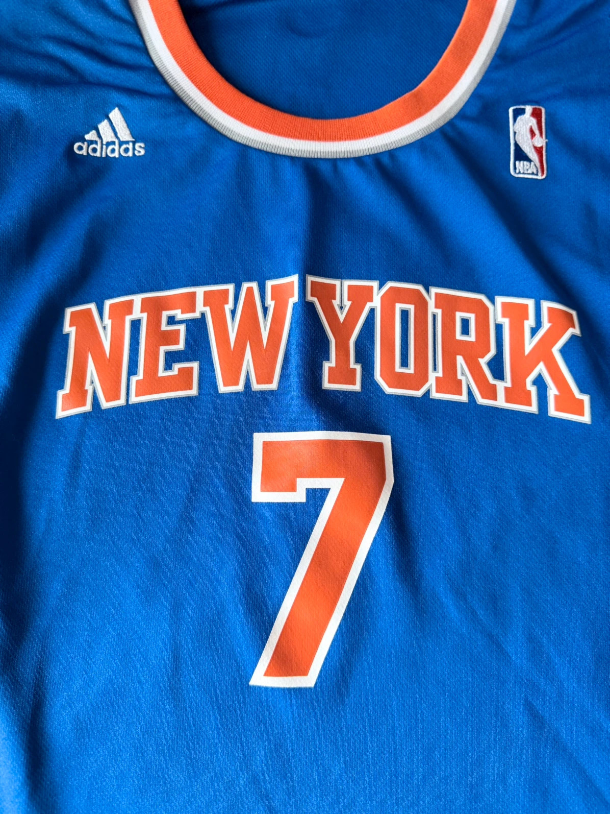 ulo: Adidas Swingman New York Knicks Carmelo Anthony #7 NBA Jersey L – adidas – taille L 5