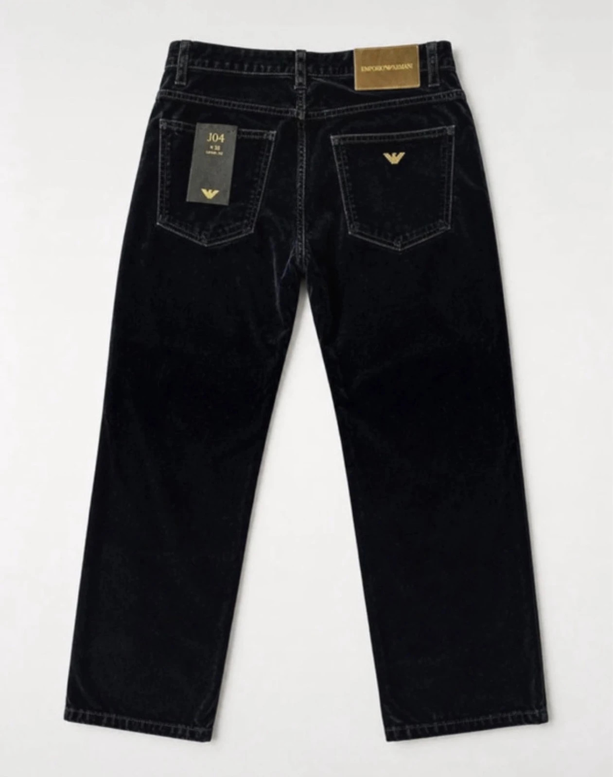 Emporio Armani J04 Velvet Jeans – Nuevo con etiquetas | Colección 2018