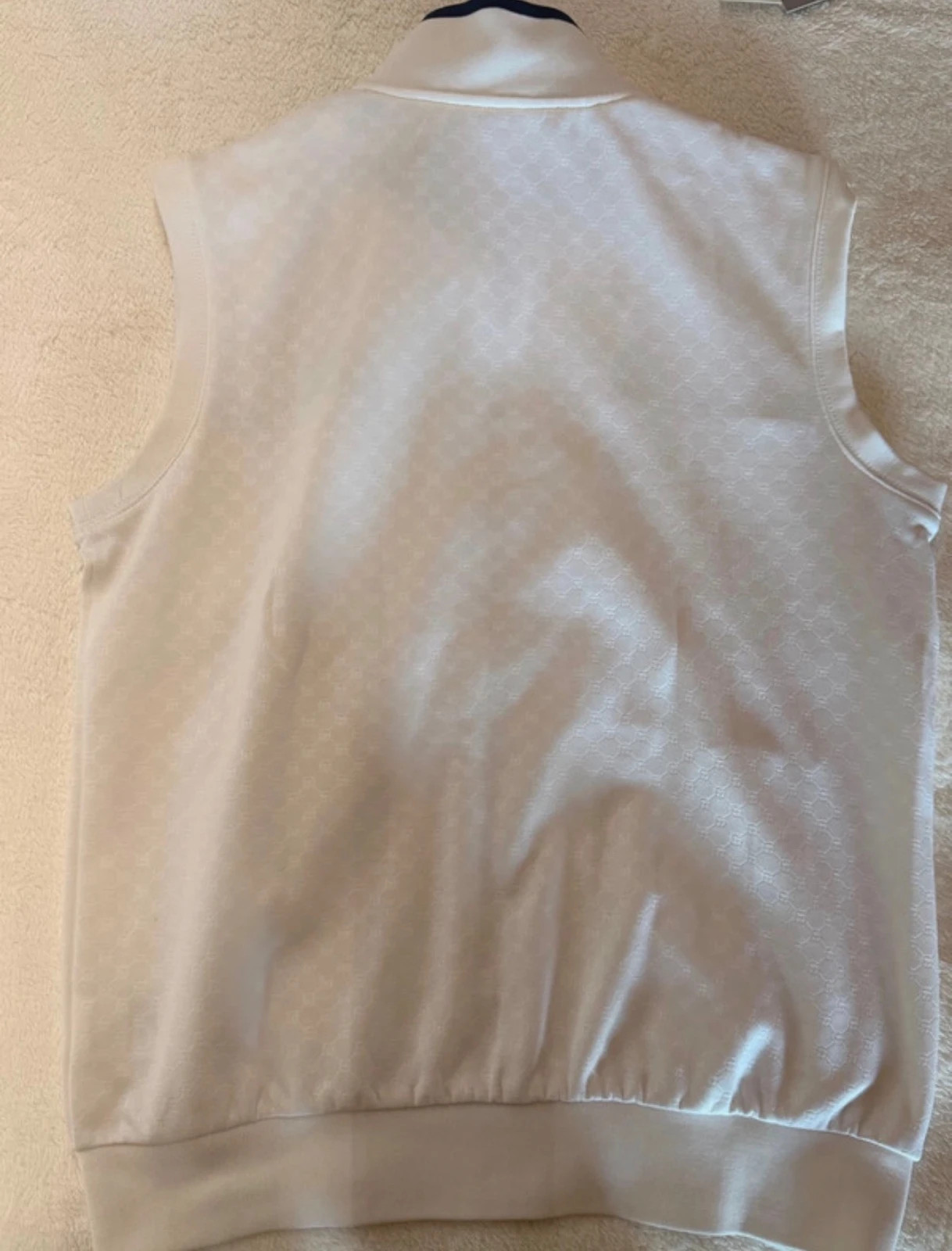 Chaleco Sergio Tacchini blanco monogram 2XL vintage – Sergio Tacchini – taille XXL 3