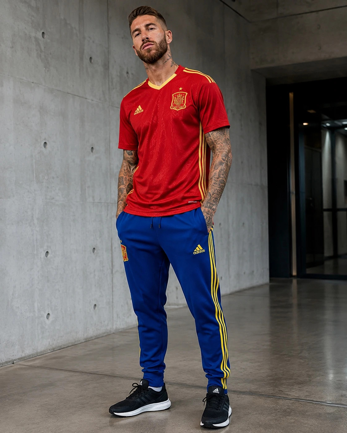 Pantalón Adidas Selección Española 2015/16 – adidas – taille L 2