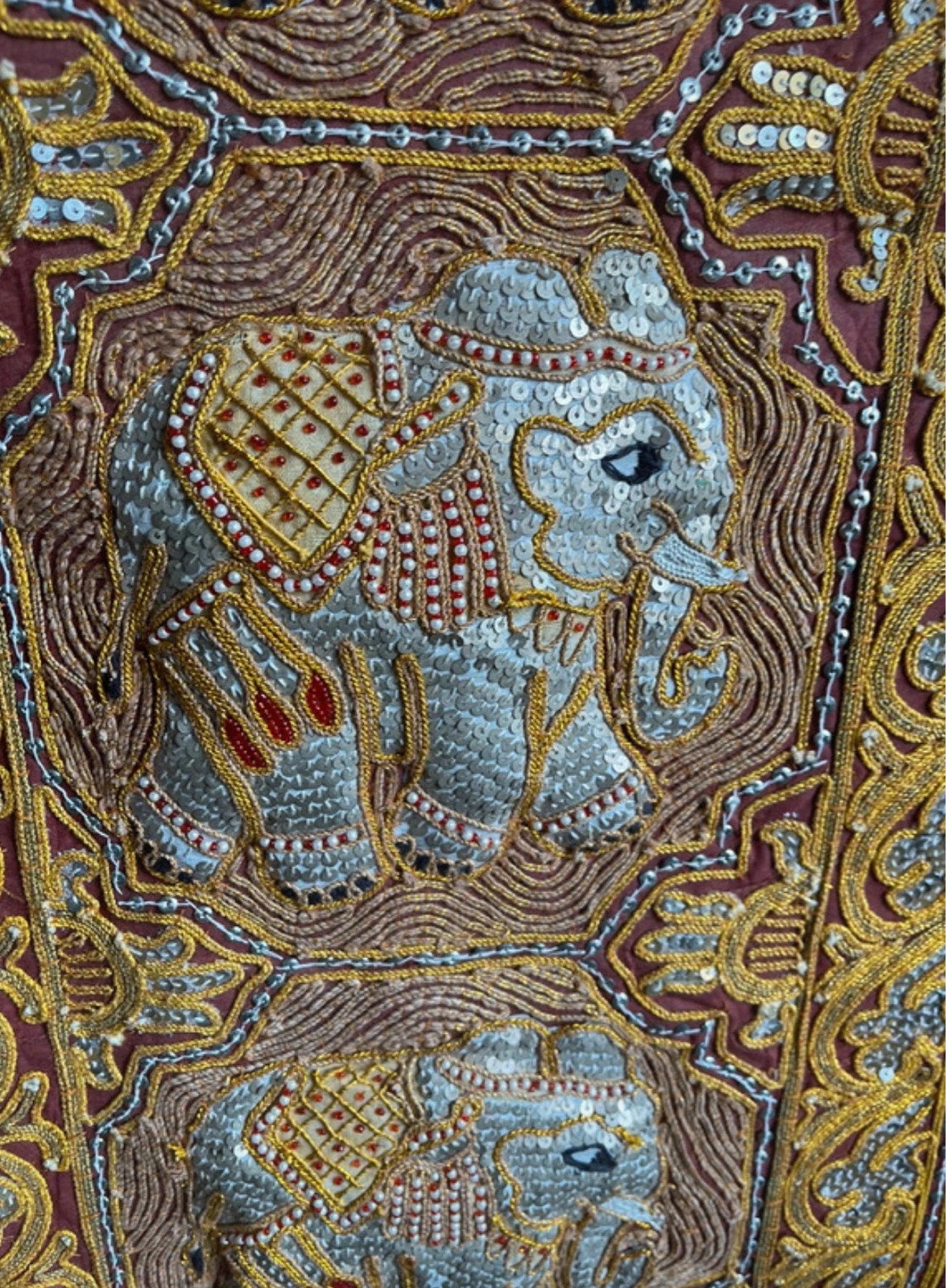 Tapiz decorativo artesanal Thailandes – Mano 2