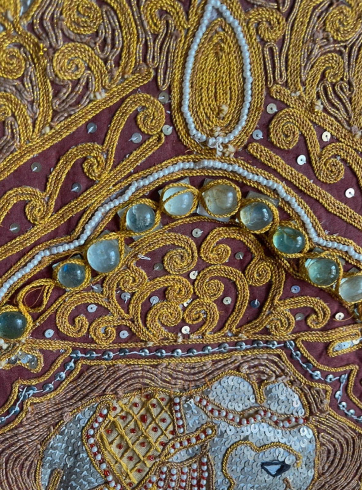 Tapiz decorativo artesanal Thailandes – Mano 4