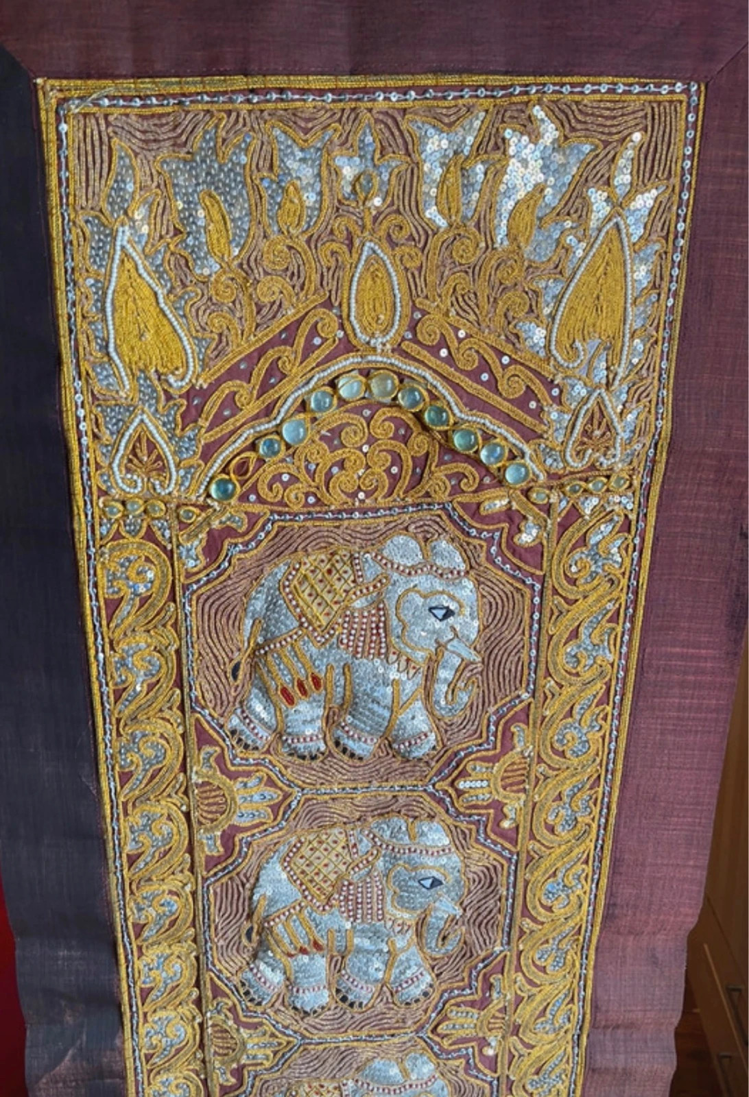 Tapiz decorativo artesanal Thailandes – Mano 3