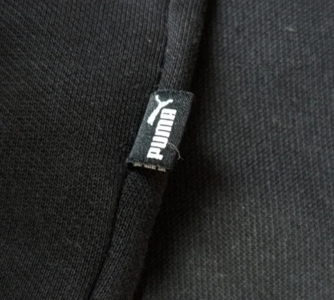 Puma Black Big Logo Outline Hoodie Sweatshirt Size XL oversized streettwear sportwear – Puma – taille XL 5