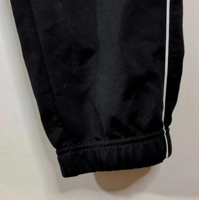 Adidas Black Core Piping Tracksuit Pants Joggers Size M Athleisure streetwear casual – adidas – taille M 3