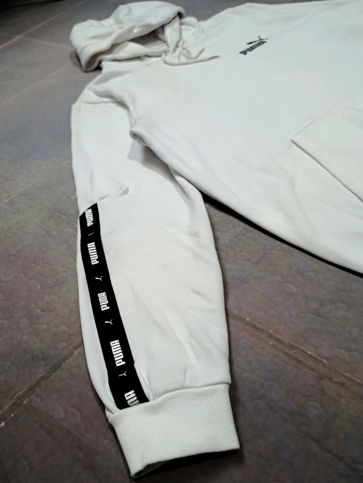 Puma White Tape Hoodie - Streetwear / Sportwear – Puma – taille M 4