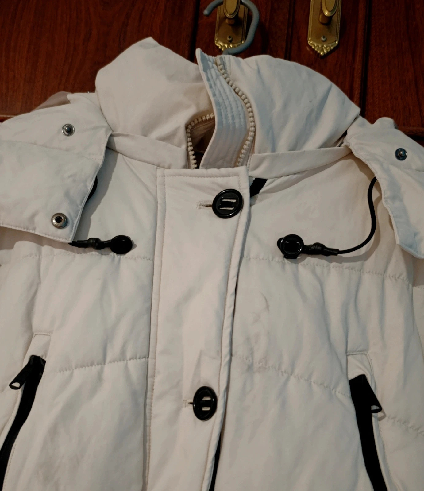 Parka Tom Tailor Talla XL - Abrigo blanco acolchado (Sustans®) – Tom Tailor – taille XL / 42 / 14 2
