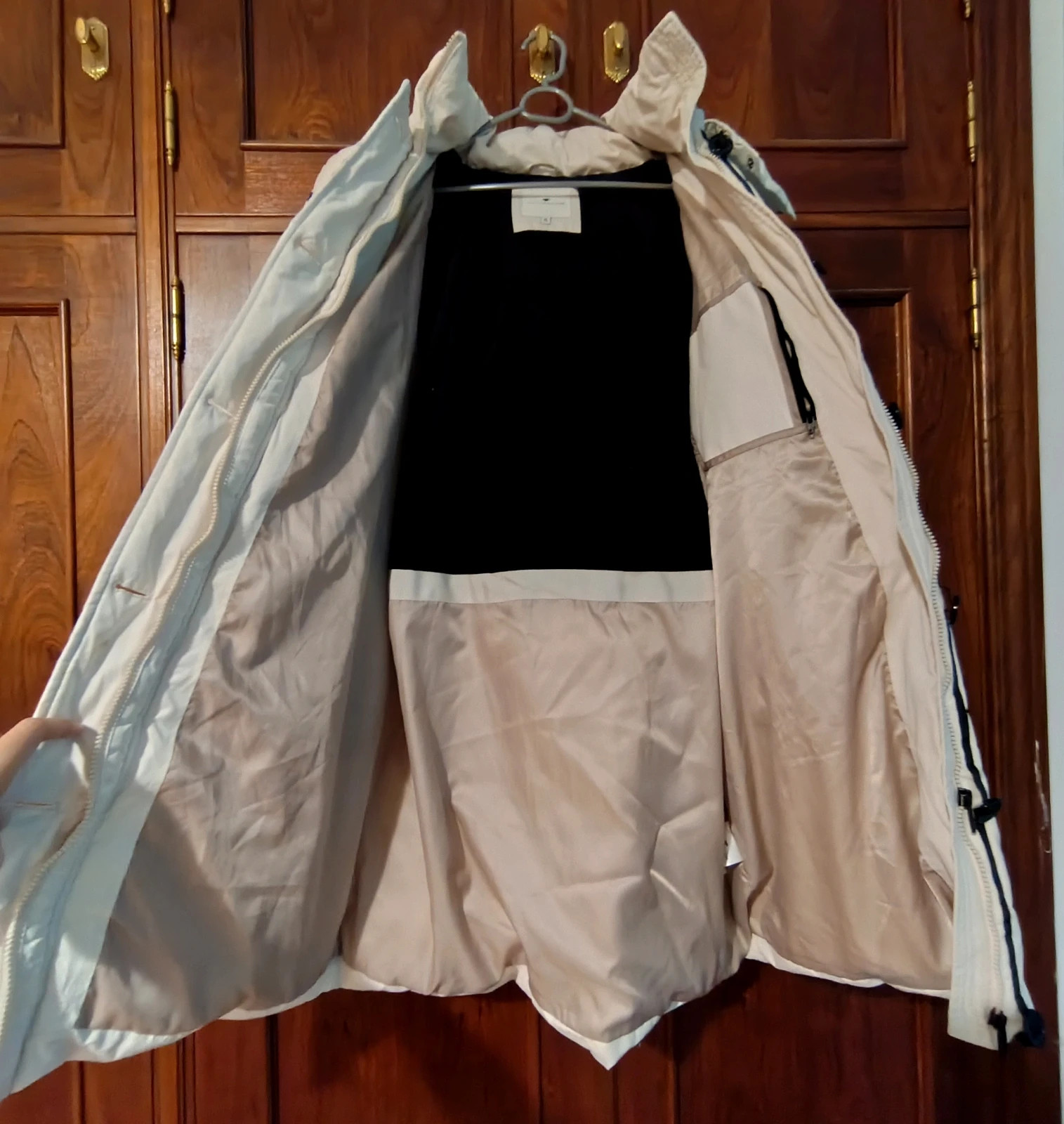 Parka Tom Tailor Talla XL - Abrigo blanco acolchado (Sustans®) – Tom Tailor – taille XL / 42 / 14 3