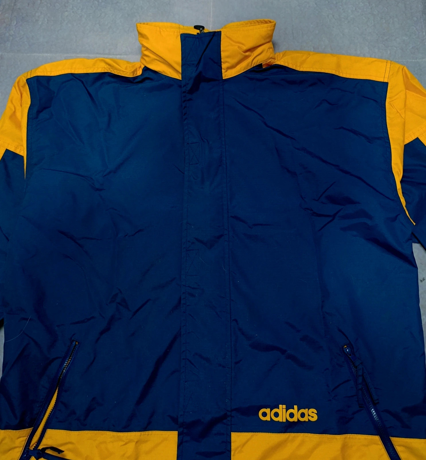 Adidas Originals Windbreaker Jacket Trefoil 80s - 90s Vintage Retro – adidas – taille M 4
