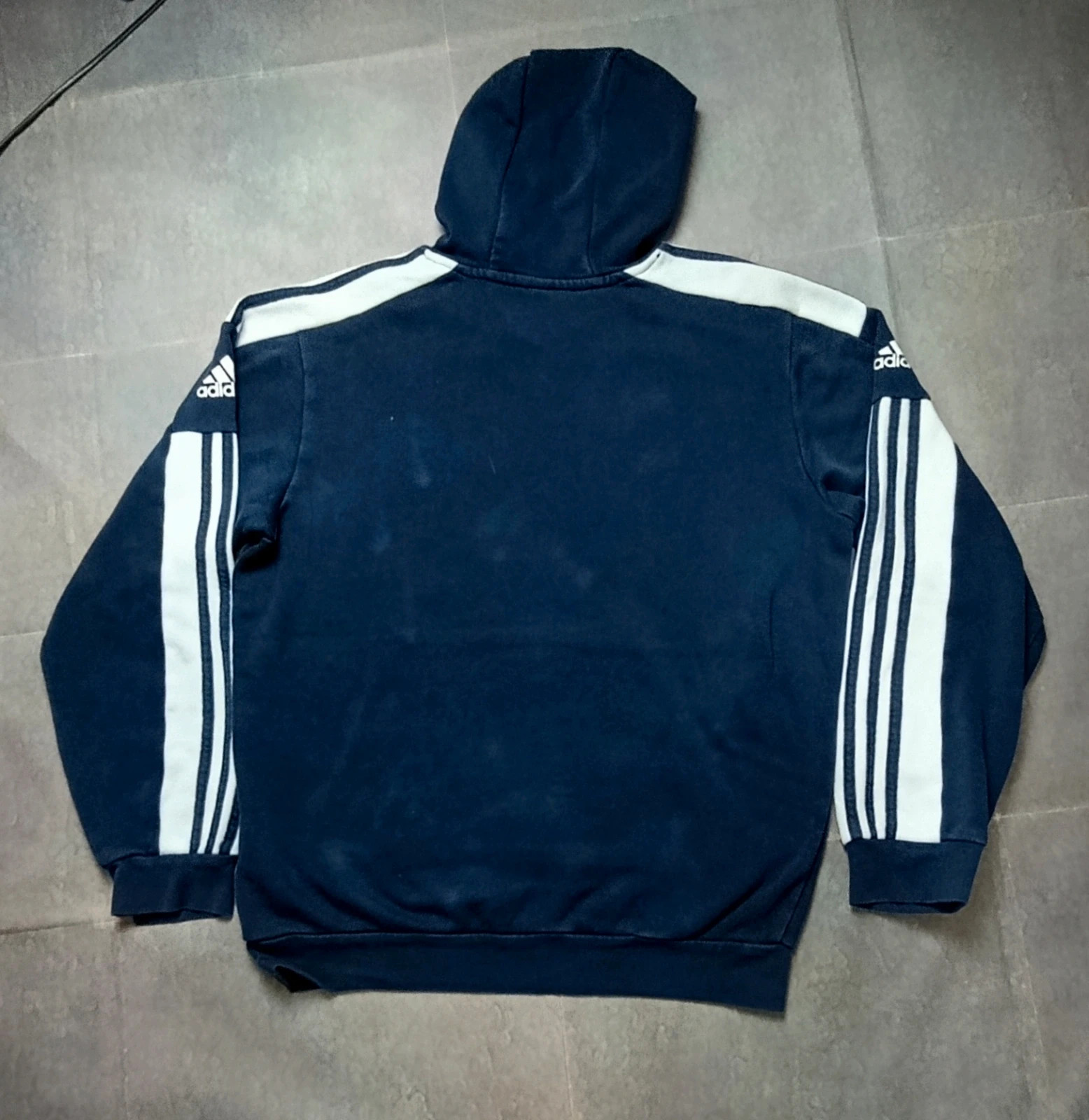Classic Adidas 3-Stripes Hoodie Sweatshirt | Men Streetwear vintage – adidas – taille M 4