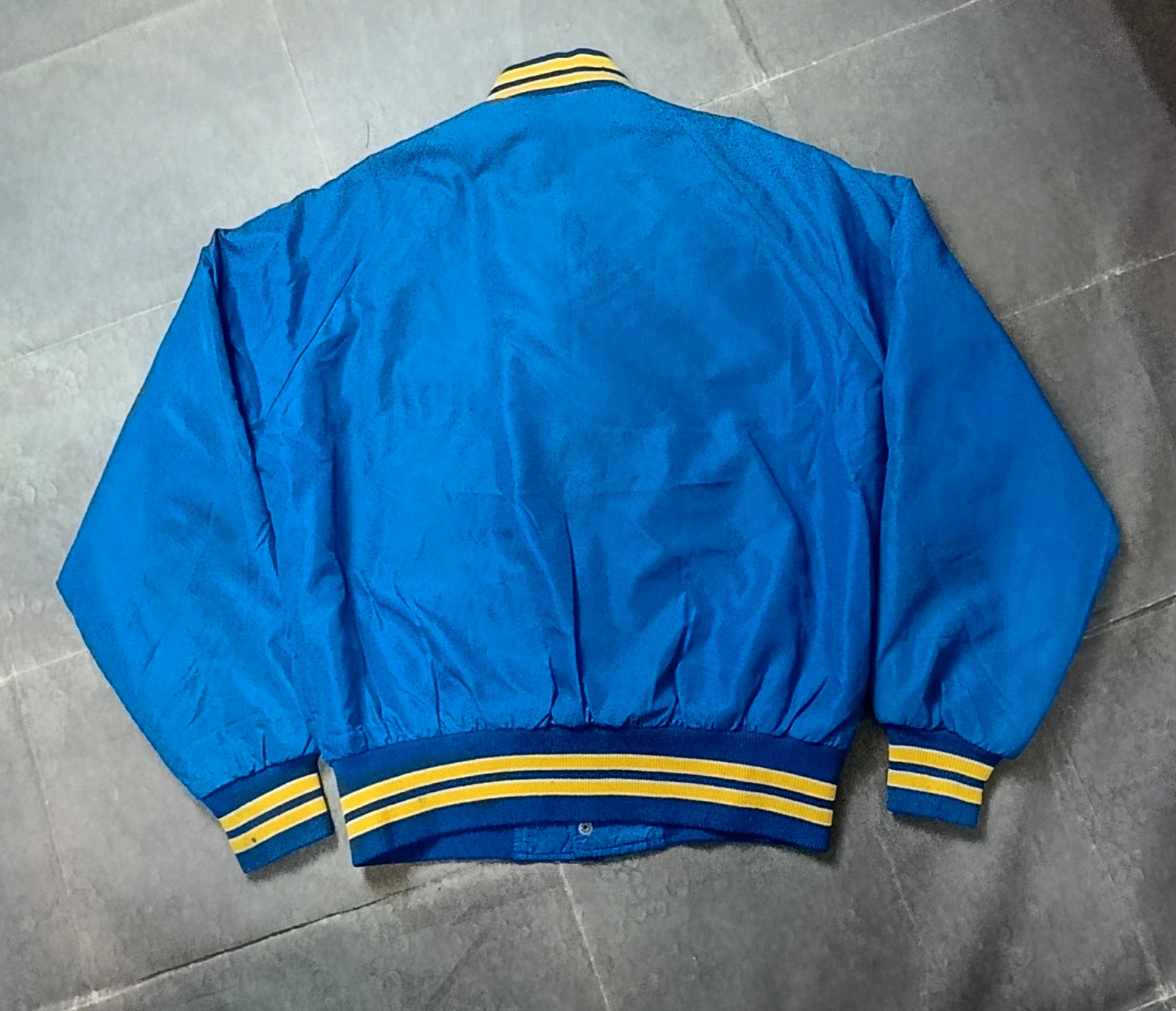 US Varsity Jacket Original Baseball 70s - 80s Vintage Retro – Vintage Dressing – taille S 3
