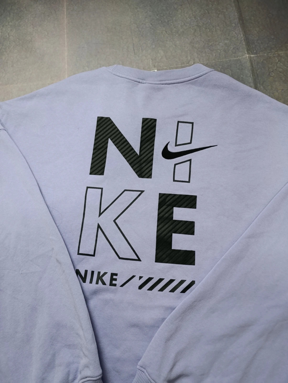 Nike Oversized Crewneck Sweatshirt - Vintage Retro Streetwear Skatewear – Nike – taille XXL 3