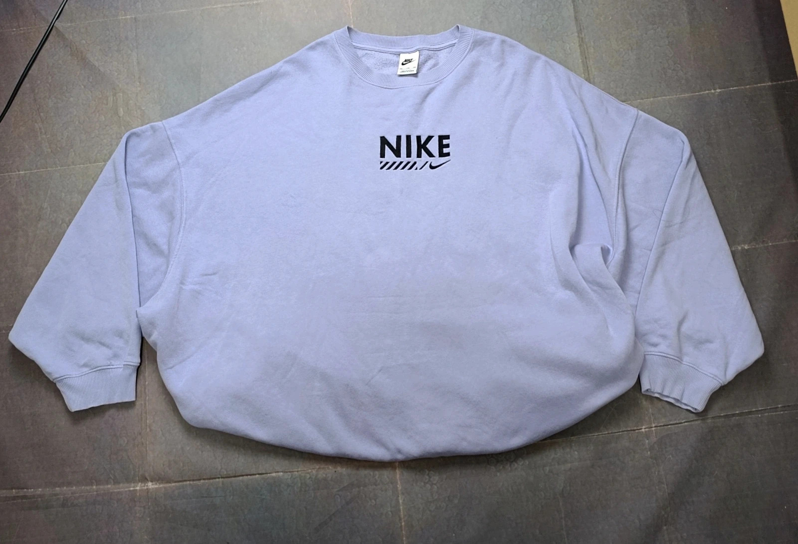 Nike Oversized Crewneck Sweatshirt - Vintage Retro Streetwear Skatewear – Nike – taille XXL 2