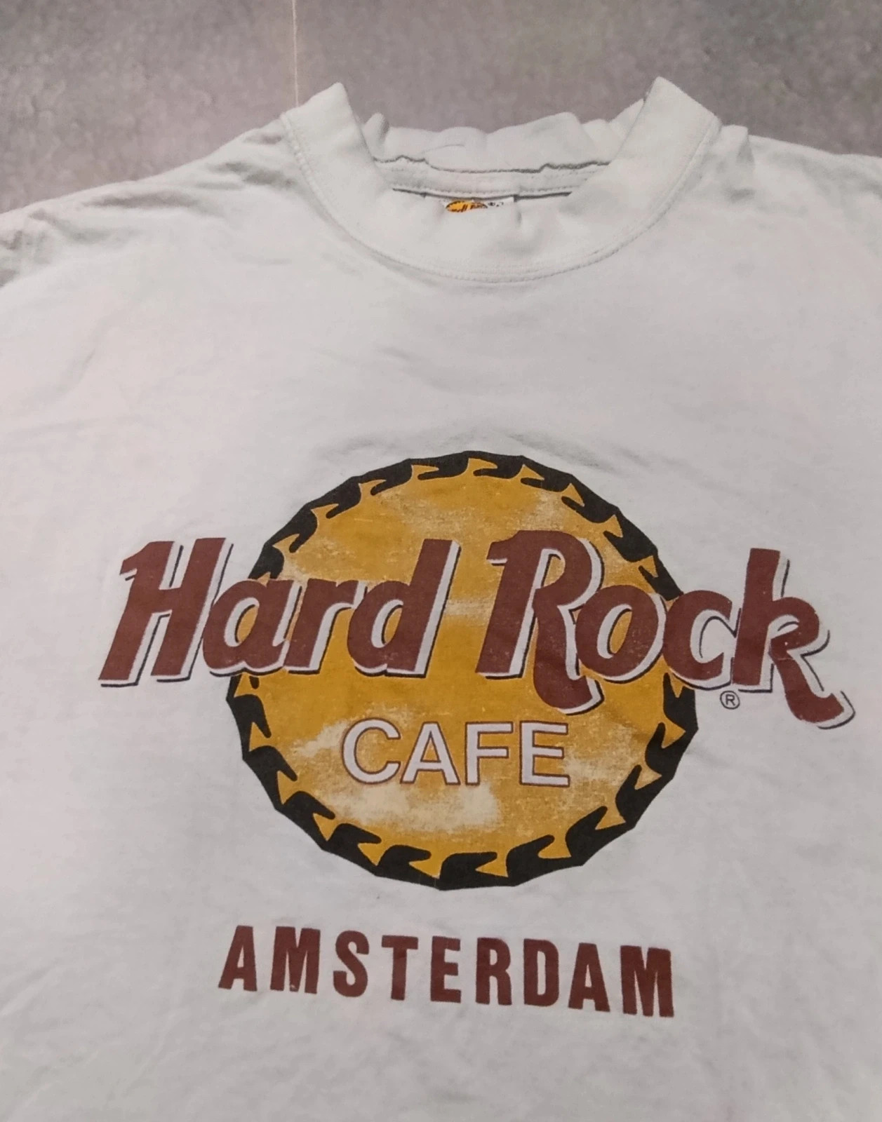 Vintage Hard Rock Cafe Amsterdam T-Shirt - Size L streetwear – Vintage Dressing – taille L 3