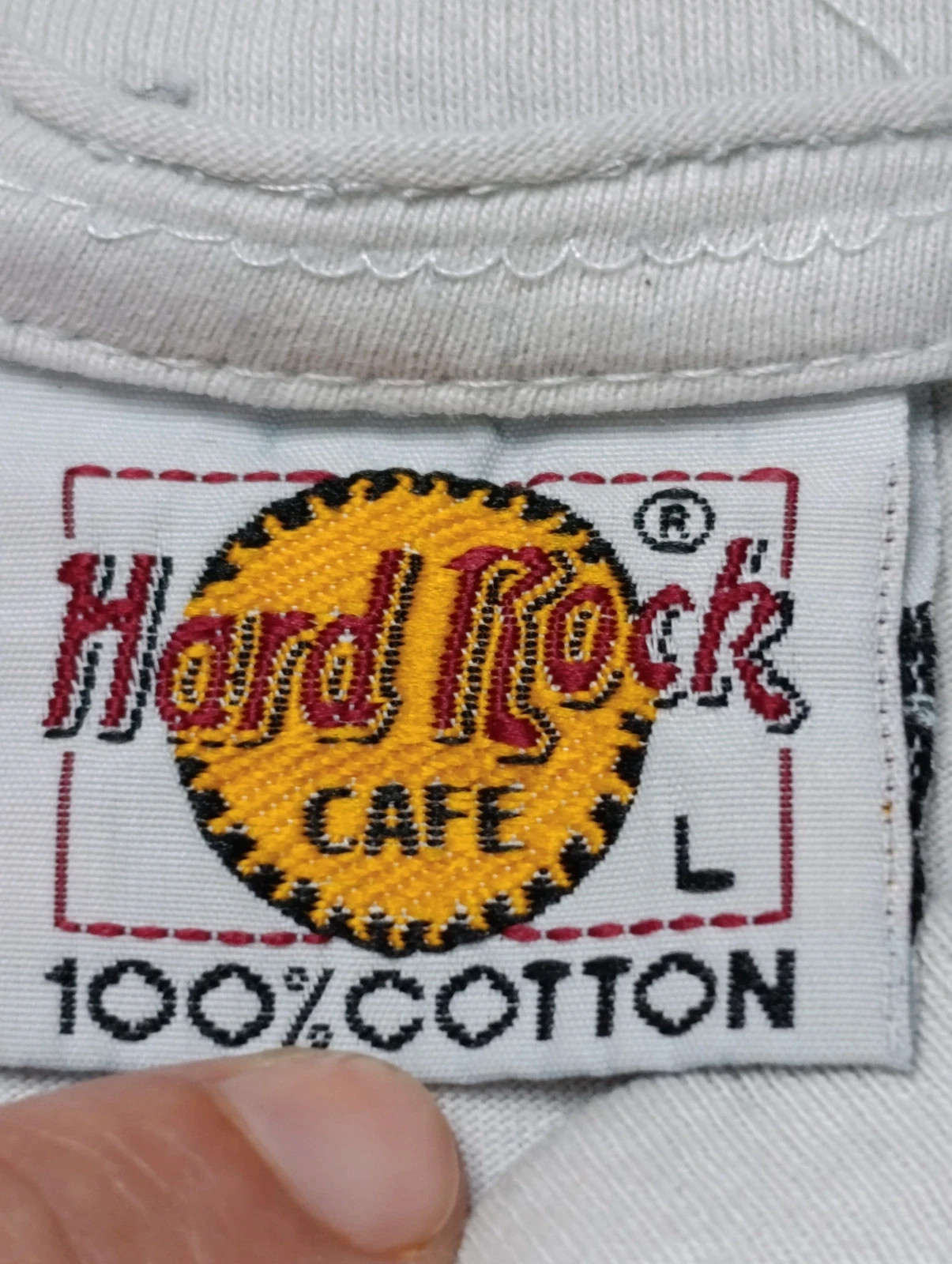 Vintage Hard Rock Cafe Amsterdam T-Shirt - Size L streetwear – Vintage Dressing – taille L 4
