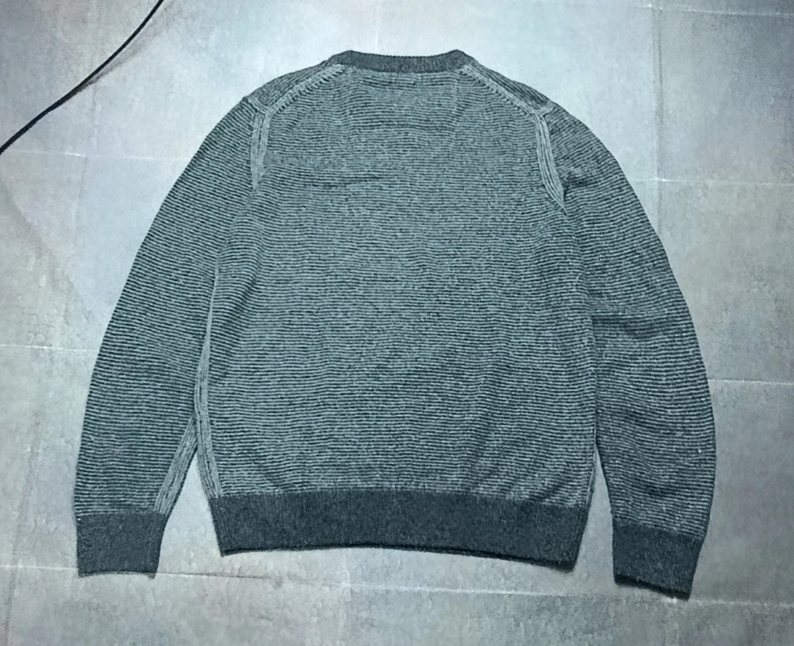 Hugo Boss Kommodoro Grey Knit Crewneck Sweater Size L – Hugo Boss – taille L 2