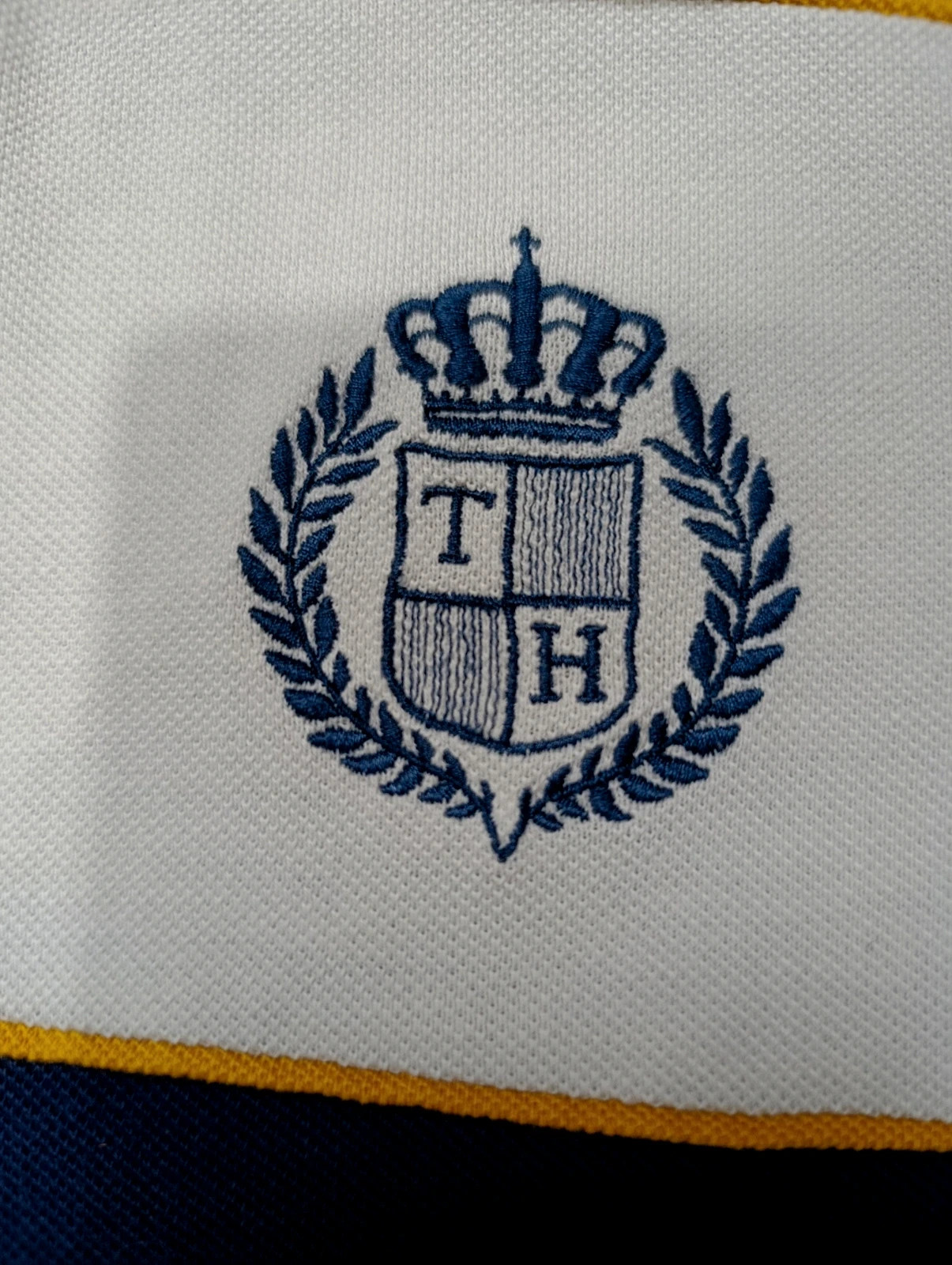 Tommy Hilfiger Crest Polo Shirt Blocked Polo Vintage Old Money – Tommy Hilfiger – taille M 4